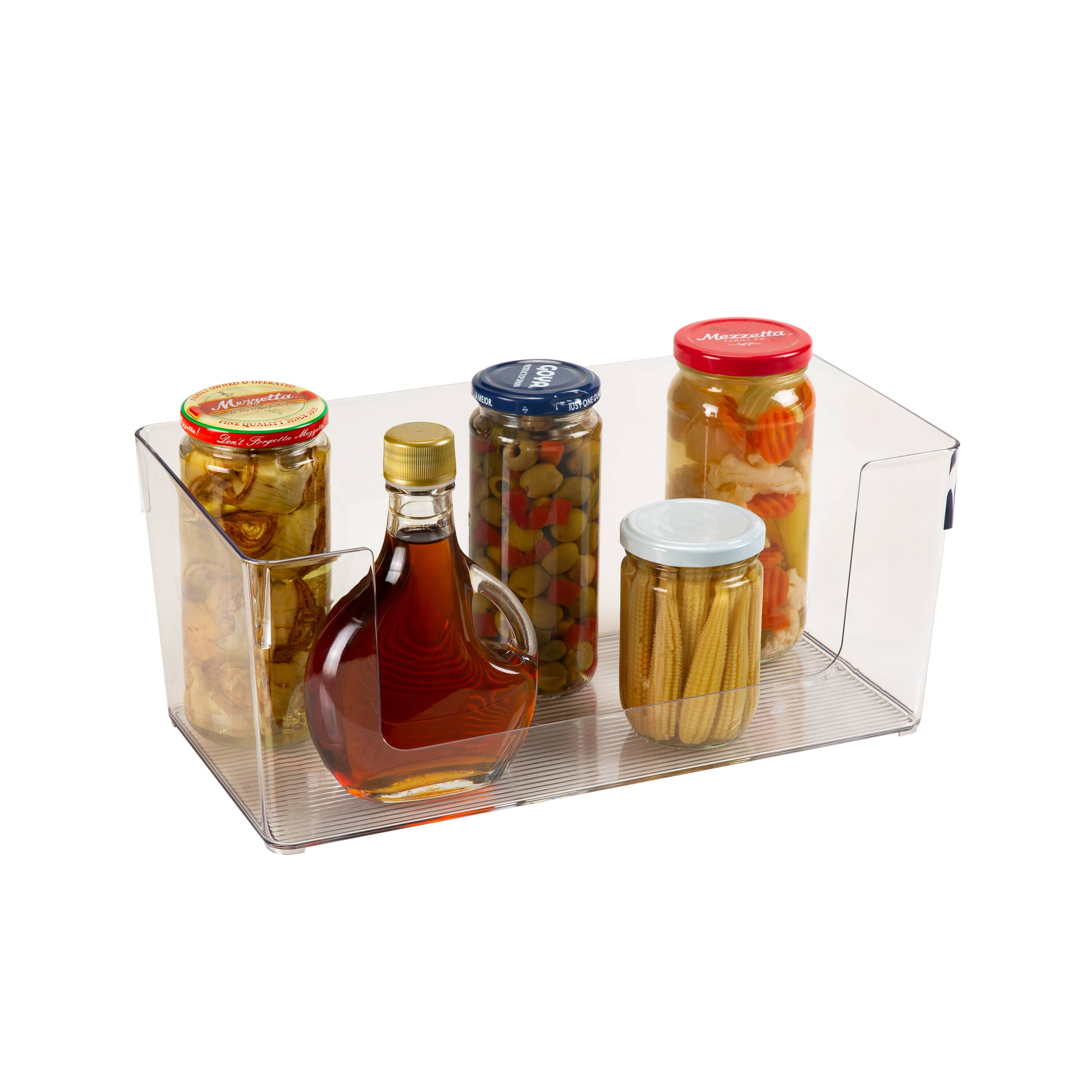 Simplify Open Front Clear Rectangular Organizer