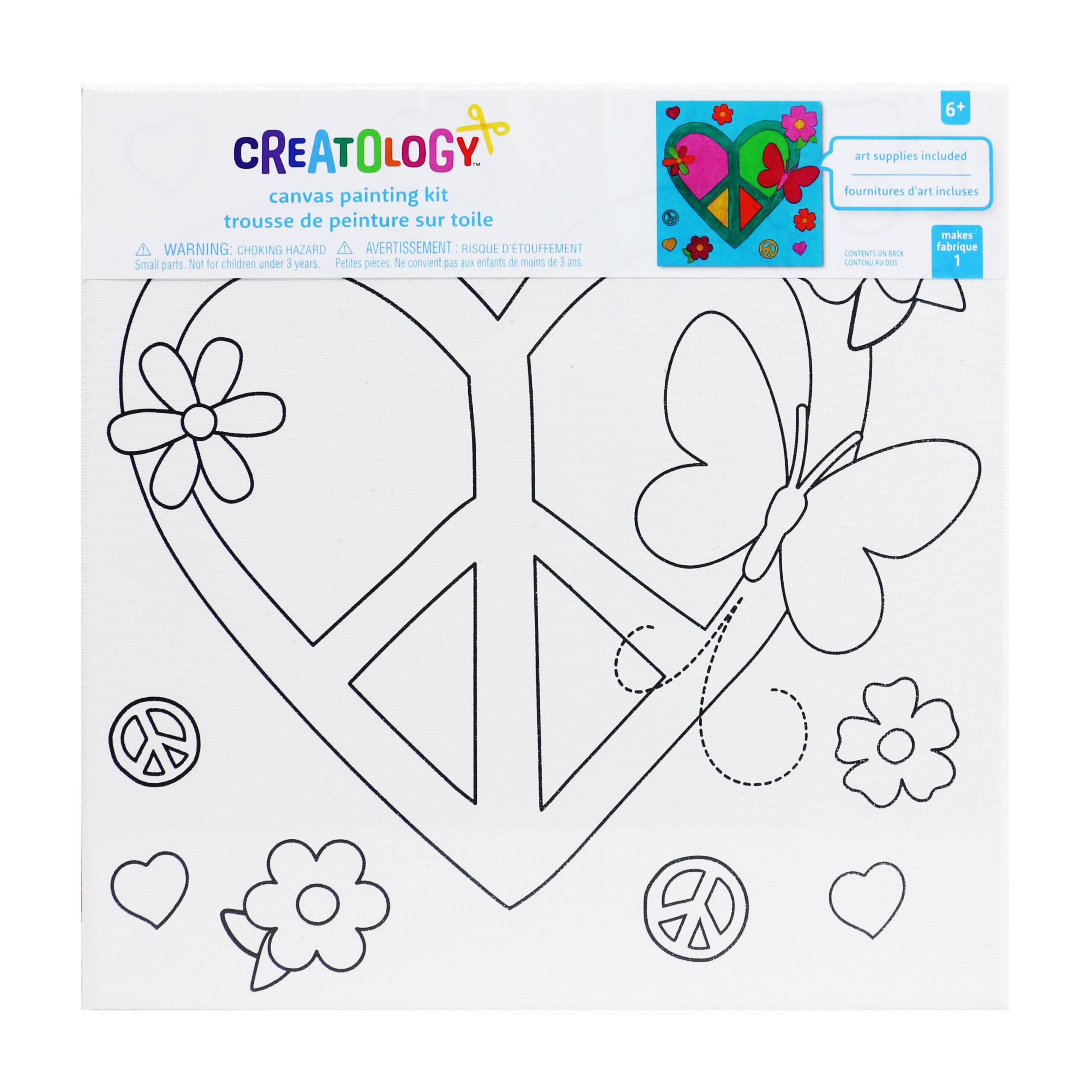 Peace Canvas Painting Kit by Creatology™