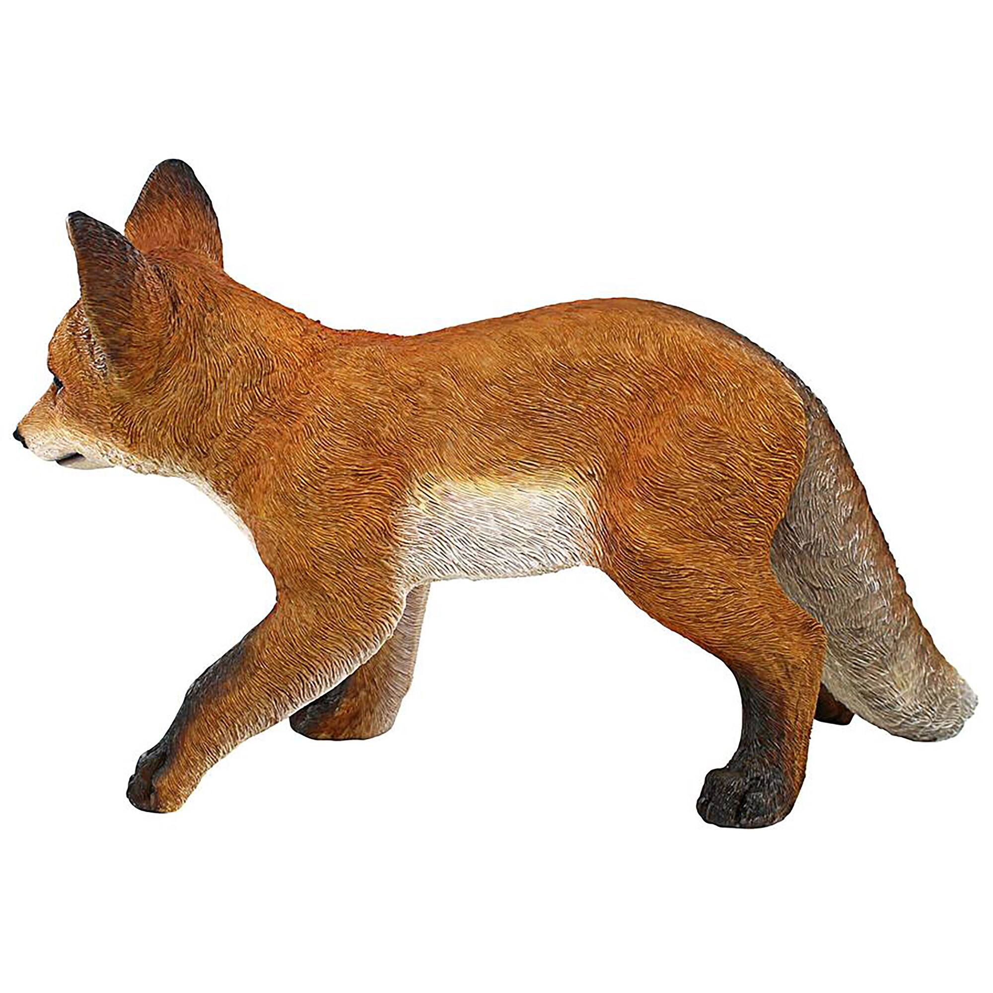 Design Toscano 10.5" Cavorting Carmine Baby Red Fox Statue