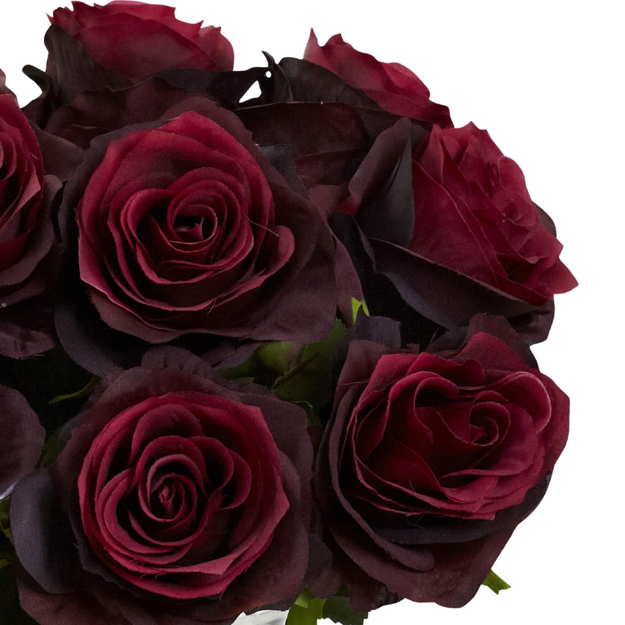 11" Red Rose Arrangement in Vase