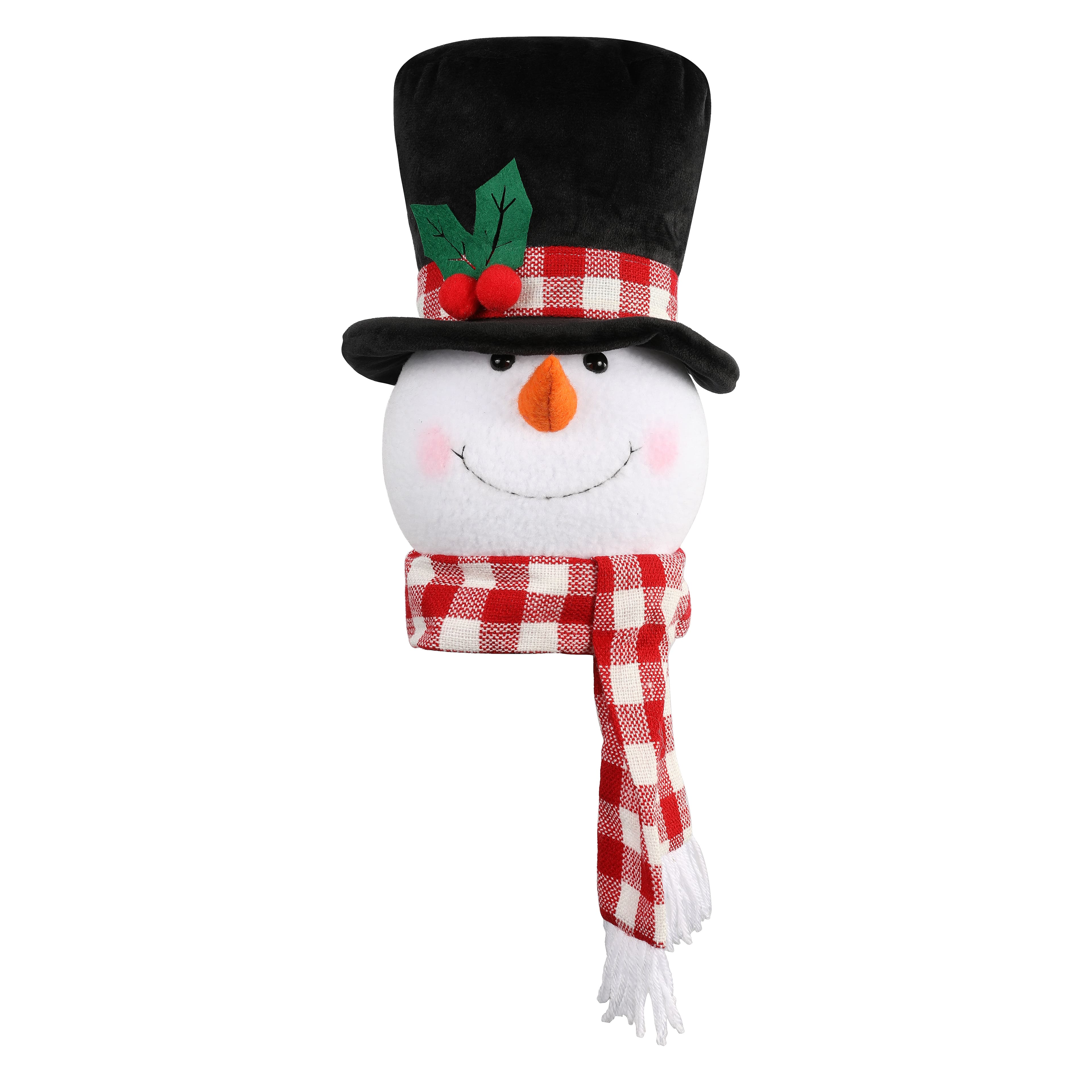 11&#x22; Snowman Head Lighted Tree Topper by Ashland&#xAE;