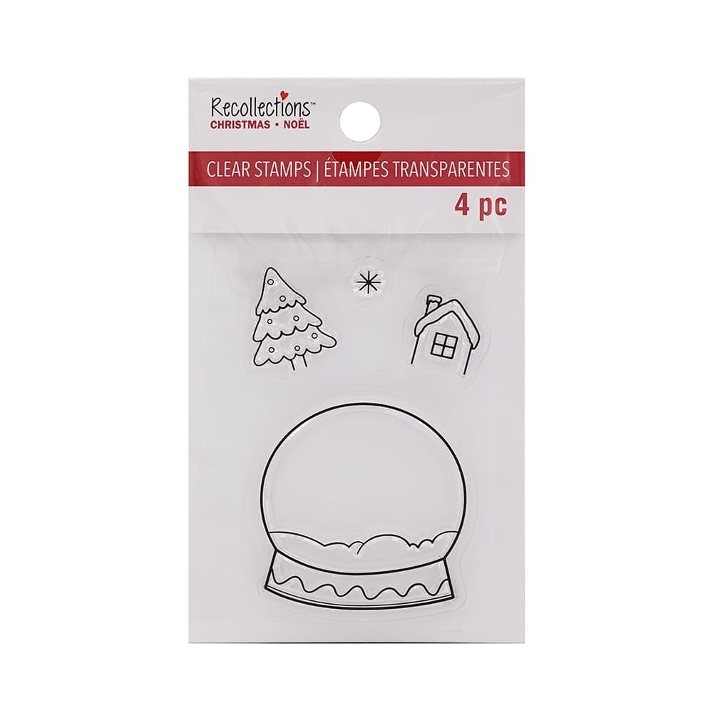 Snow Globe Clear Stamp Set by Recollections&#x2122;