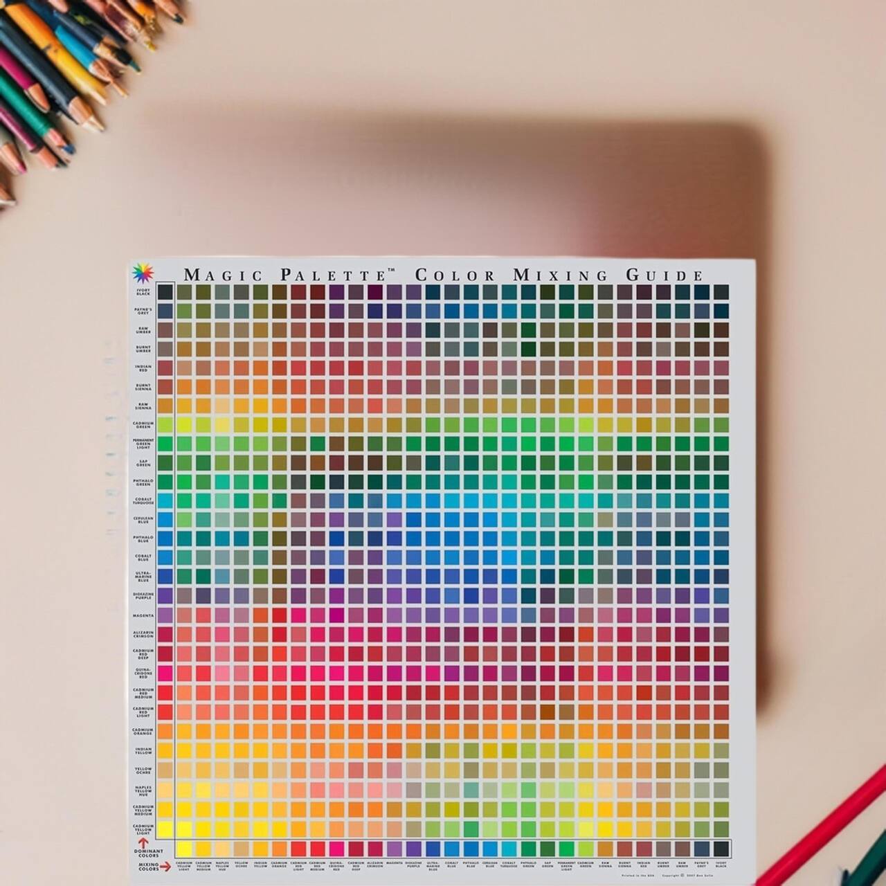 Magic Palette® Studio Color Mixing Guide | Michaels