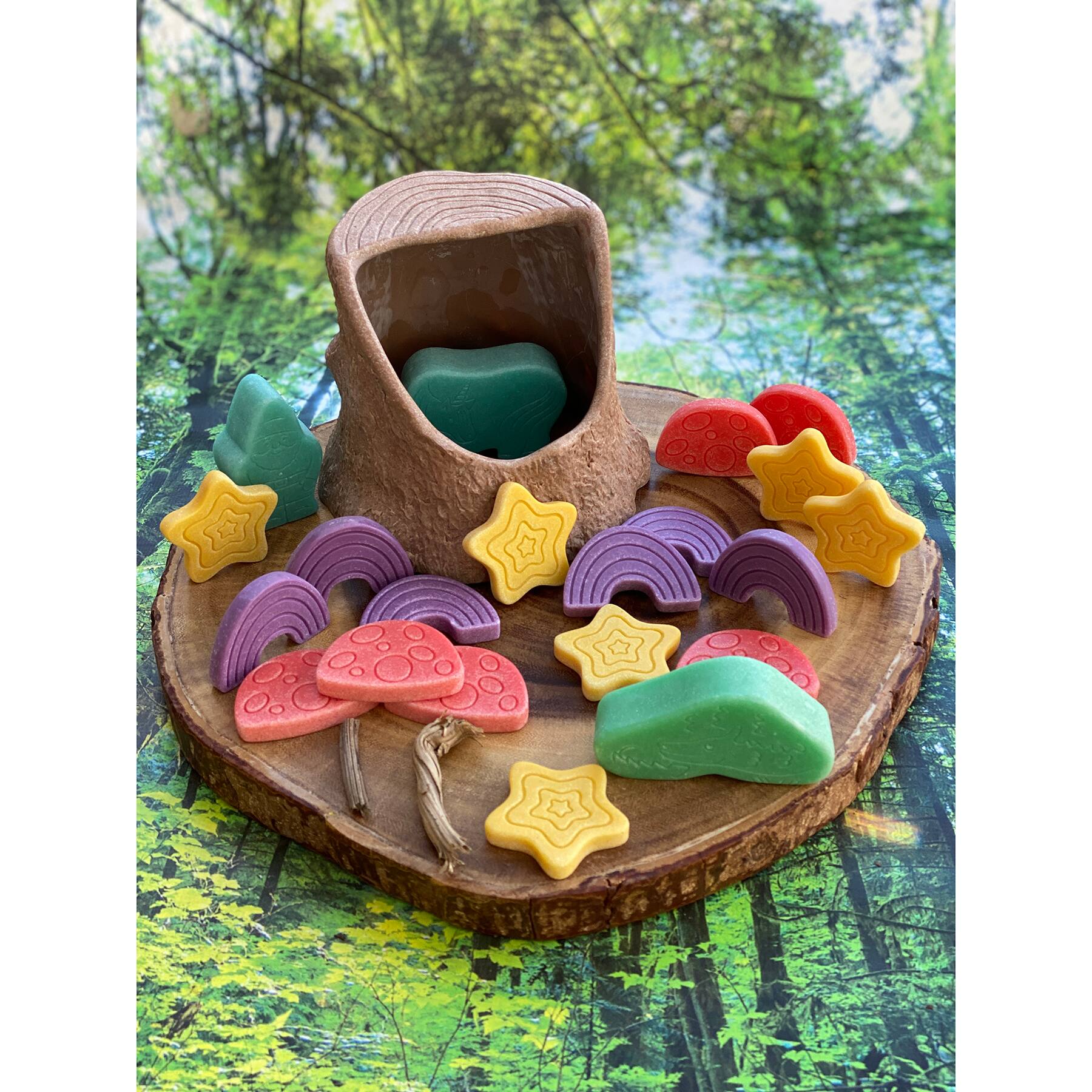 Yellow Door Scenery Stones Fairy Tale Play Set