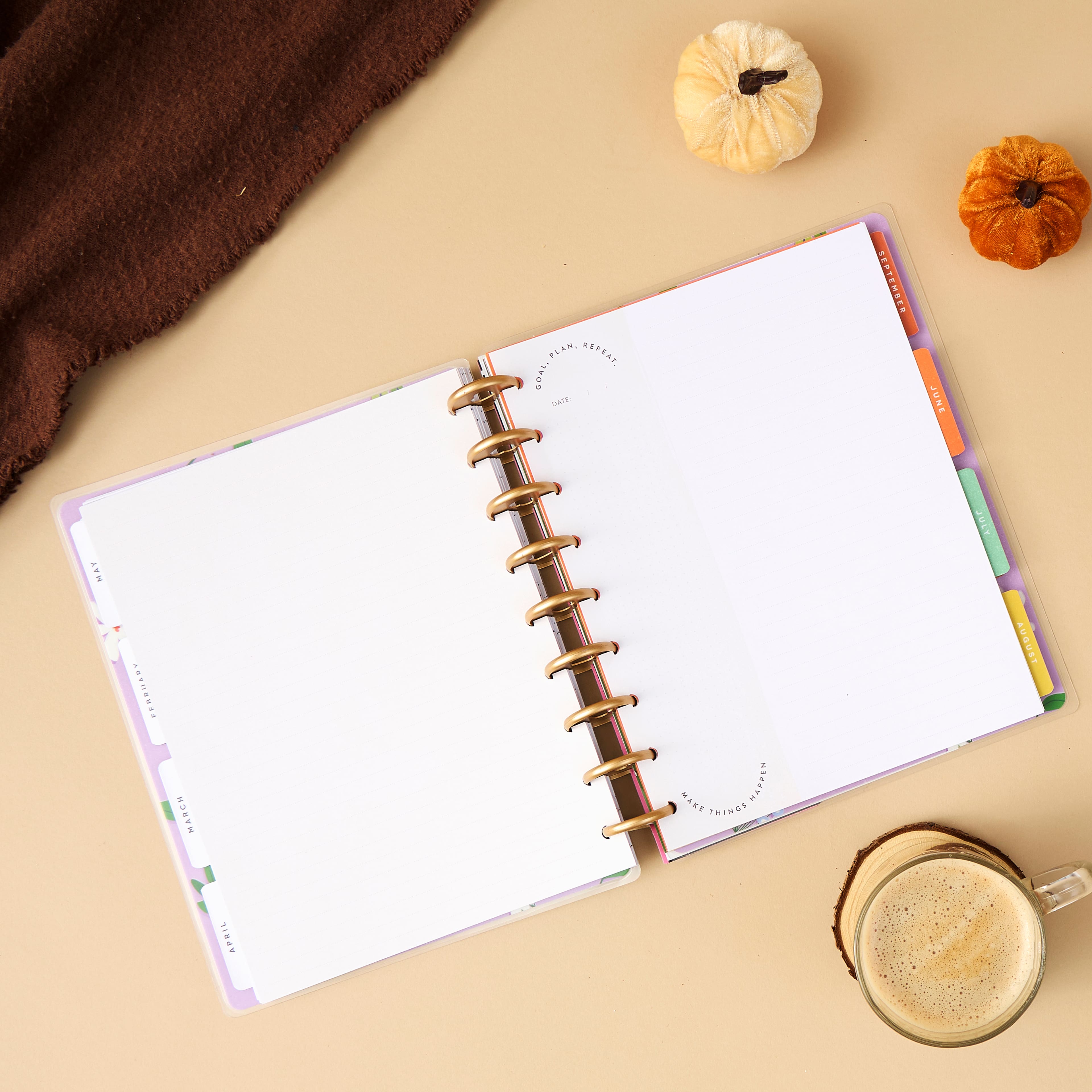 The Classic Happy Planner® Neutrals Fill Paper, 40 Sheets