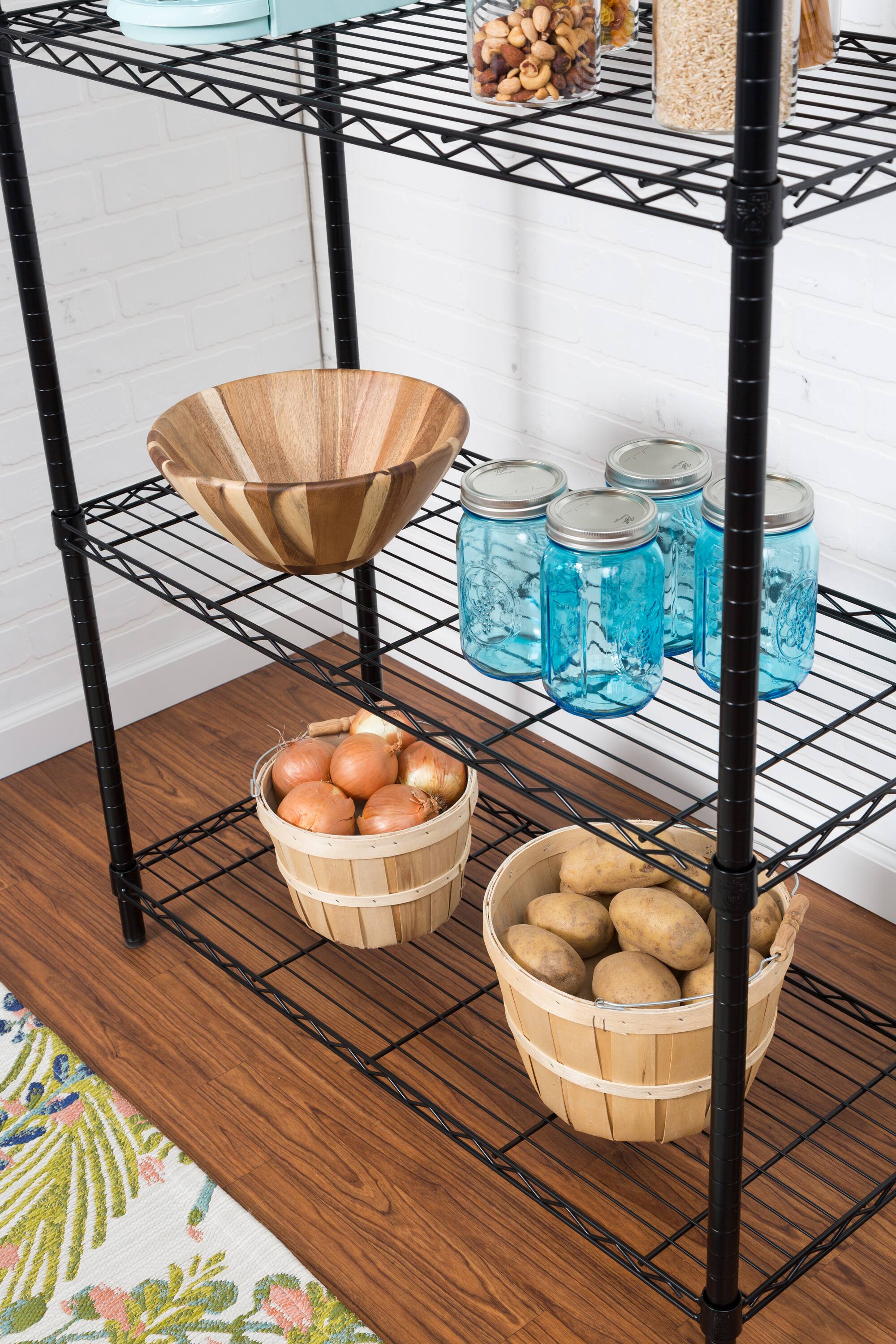 Honey Can Do 5-Tier Heavy-Duty Adjustable Shelving Unit