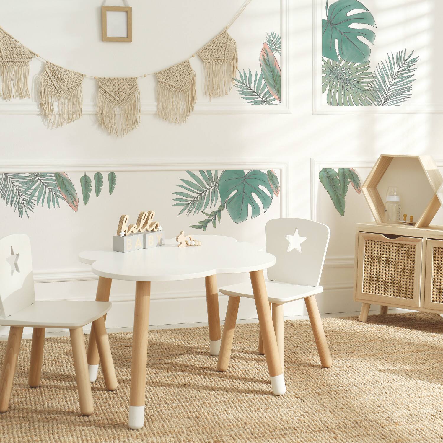 RoomMates Mr. Kate Hand-Drawn Palm Peel &#x26; Stick Wall Decals