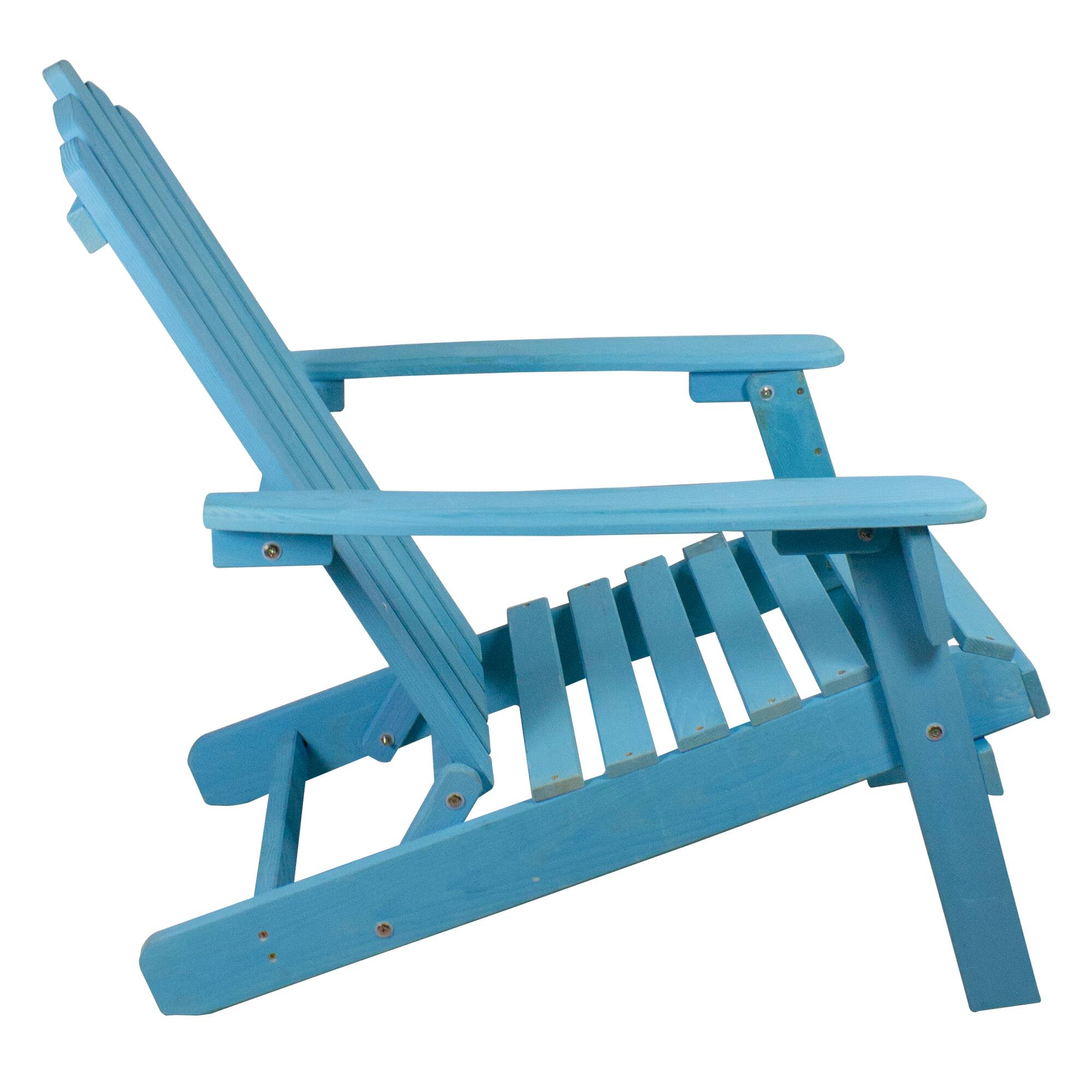 36&#x22; Classic Folding Wooden Adirondack Chair