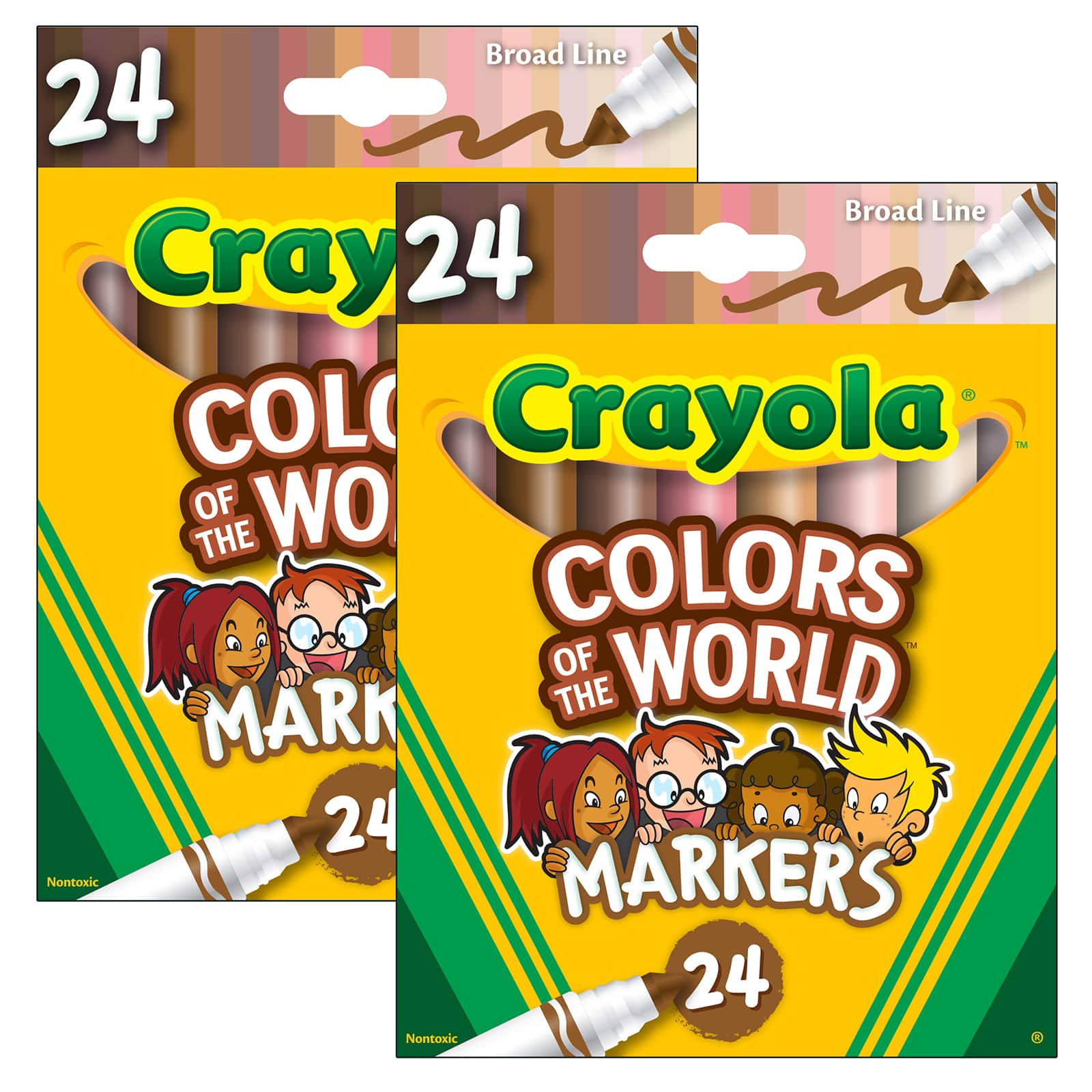 Crayola® Colors of the World™ Skin Tone Crayons, Michaels