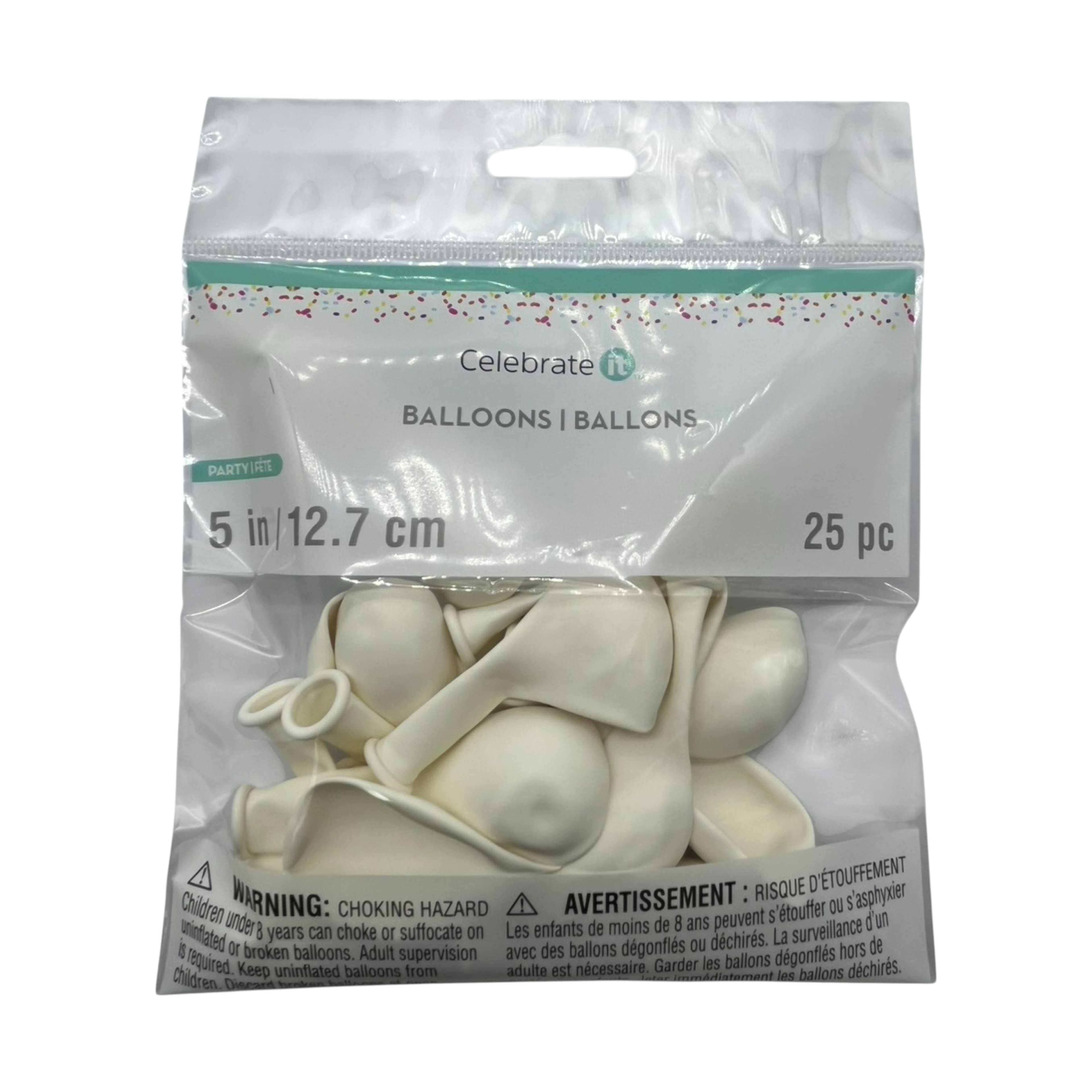 5&#x22; Solid Latex Balloons, 25ct. by Celebrate It&#x2122;