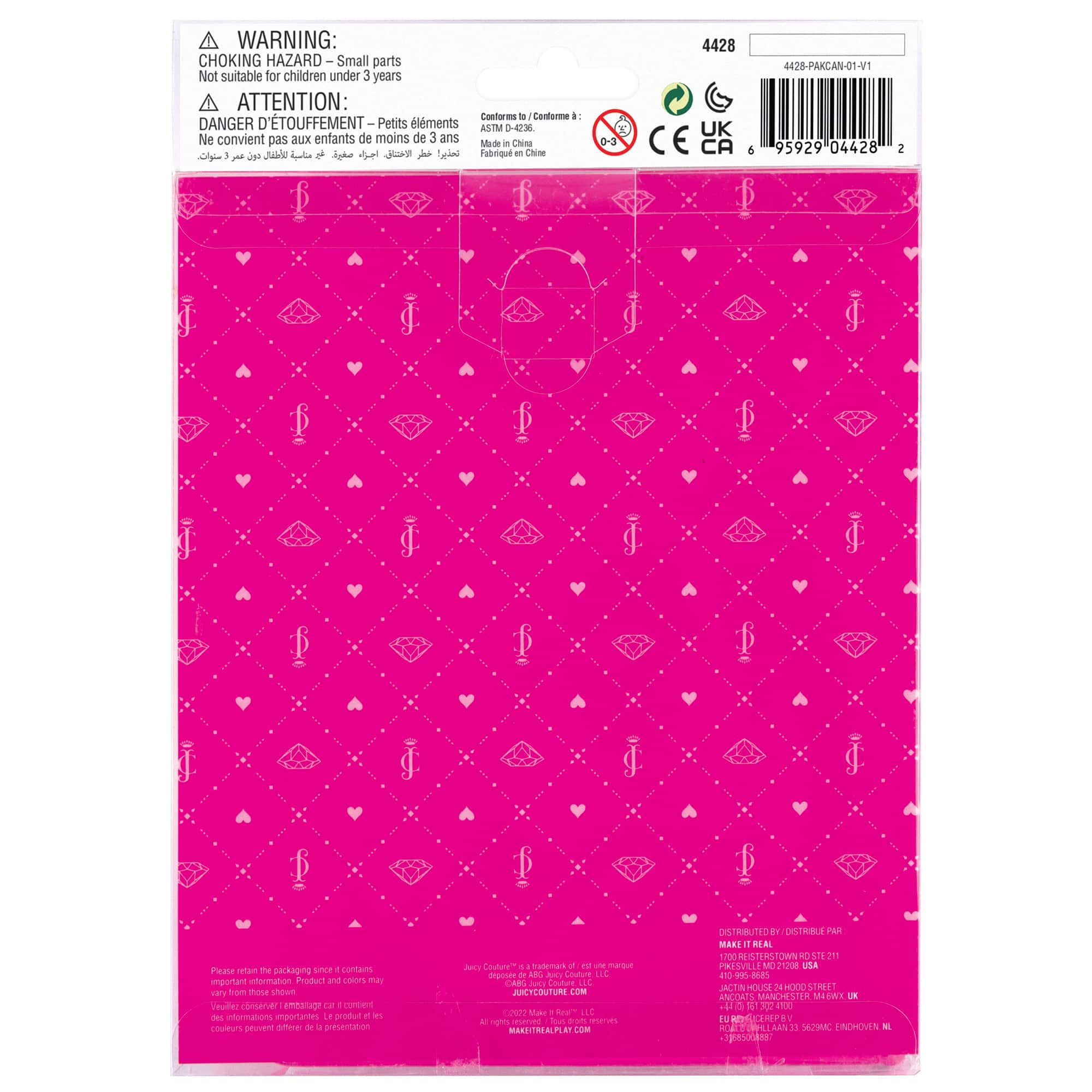 Make It Real Juicy Couture Velvet Locking Journal & Pen Set