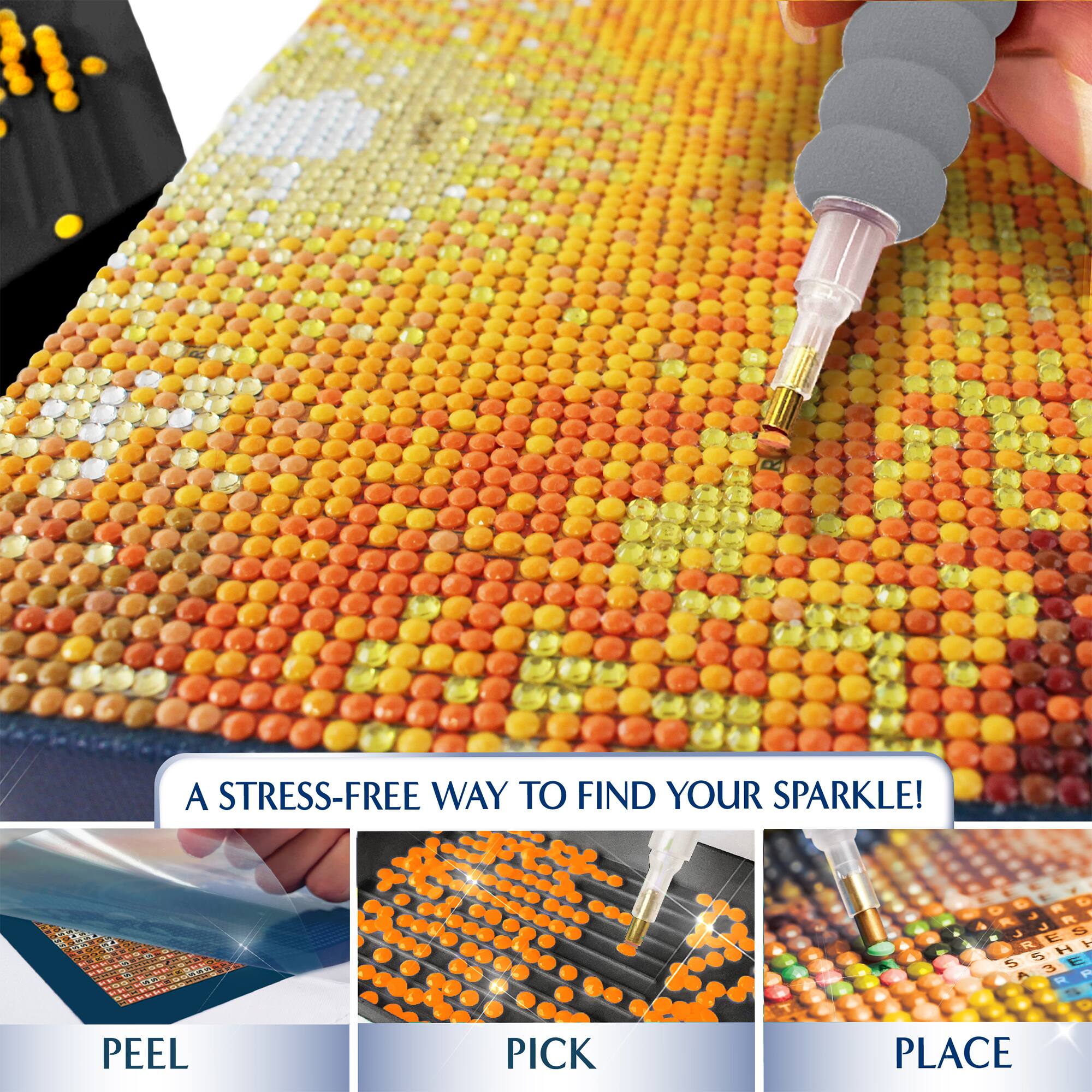 ArtSkills&#xAE; Brilliant Art Autumn Waterfall Stretched Canvas Diamond Painting Kit