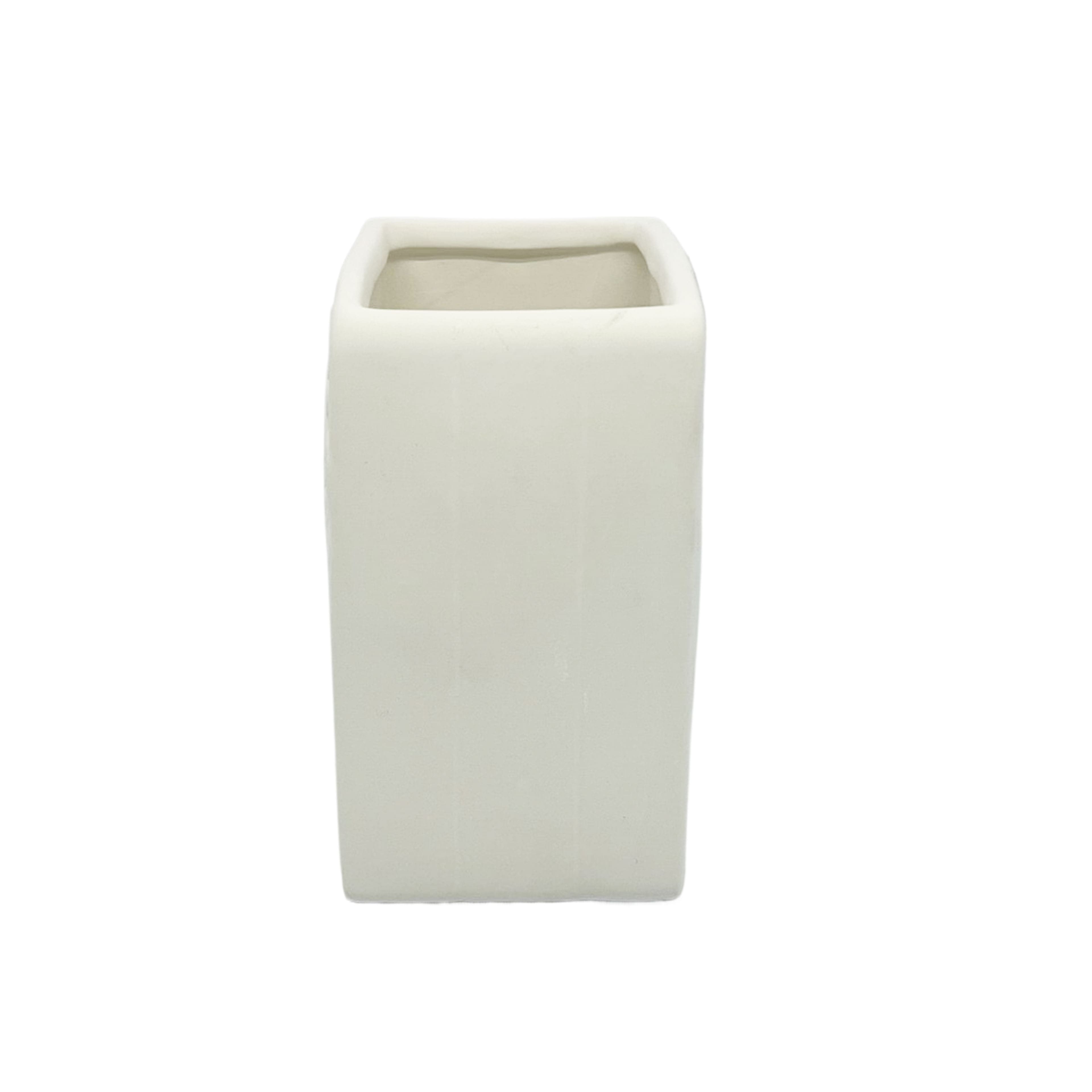6.5&#x22; Book Vase DIY Ceramic D&#xE9;cor by Make Market&#xAE;