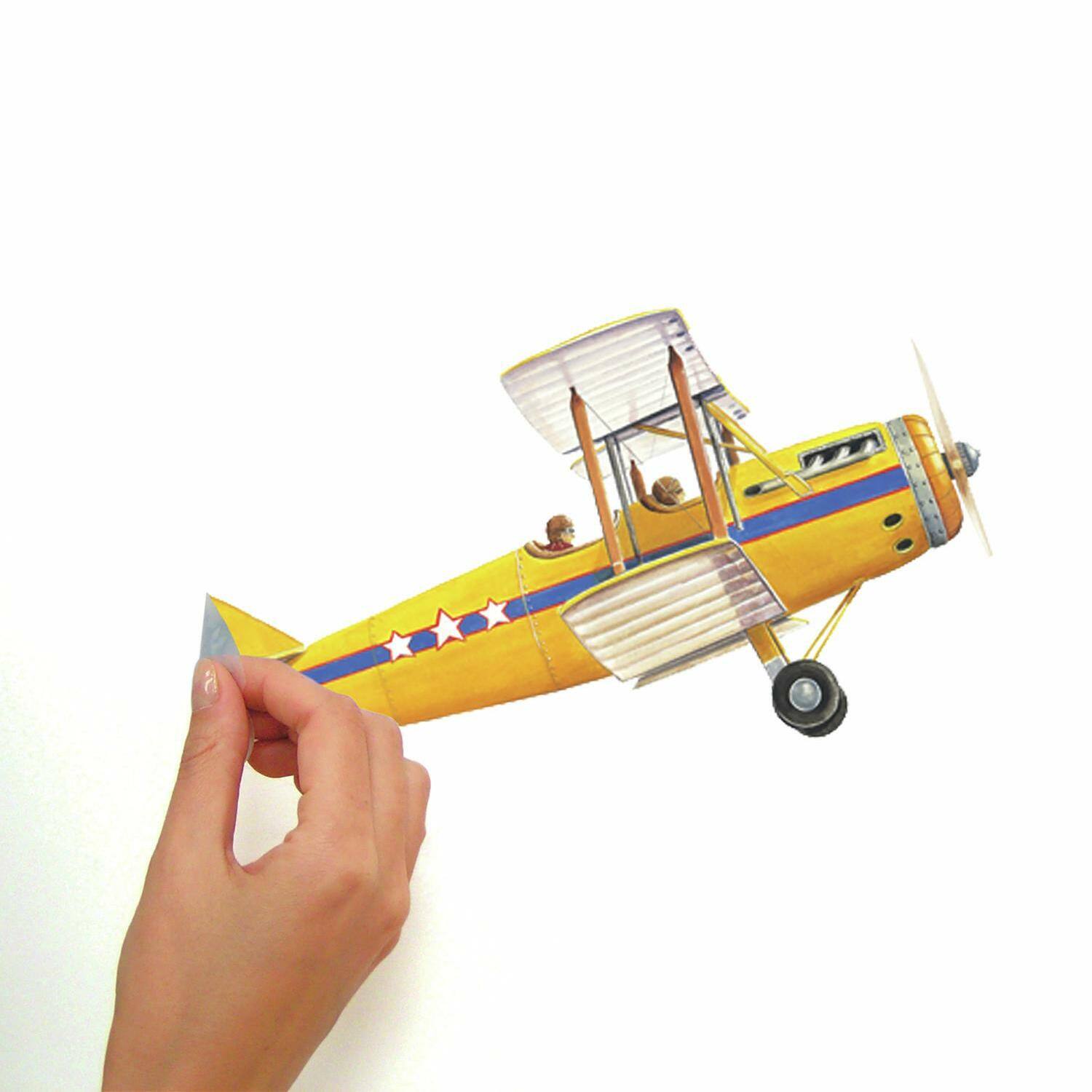 RoomMates Vintage Planes Peel &#x26; Stick Wall Decals