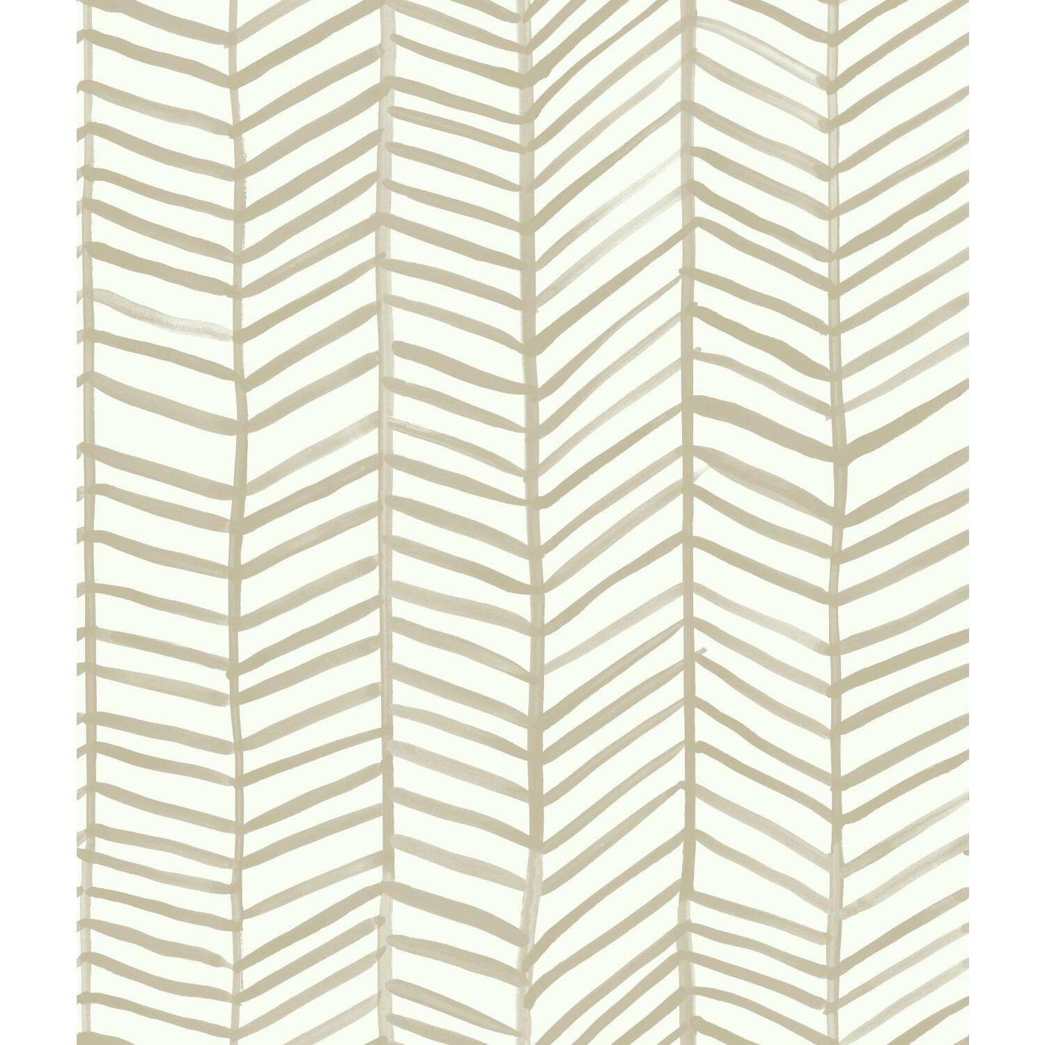 RoomMates Cat Coquillette Herringbone Peel & Stick Wallpaper