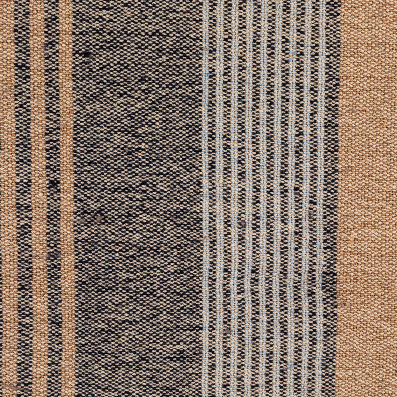 Hello Honey® Light Blue Striped Cotton Blend Throw with Fringe