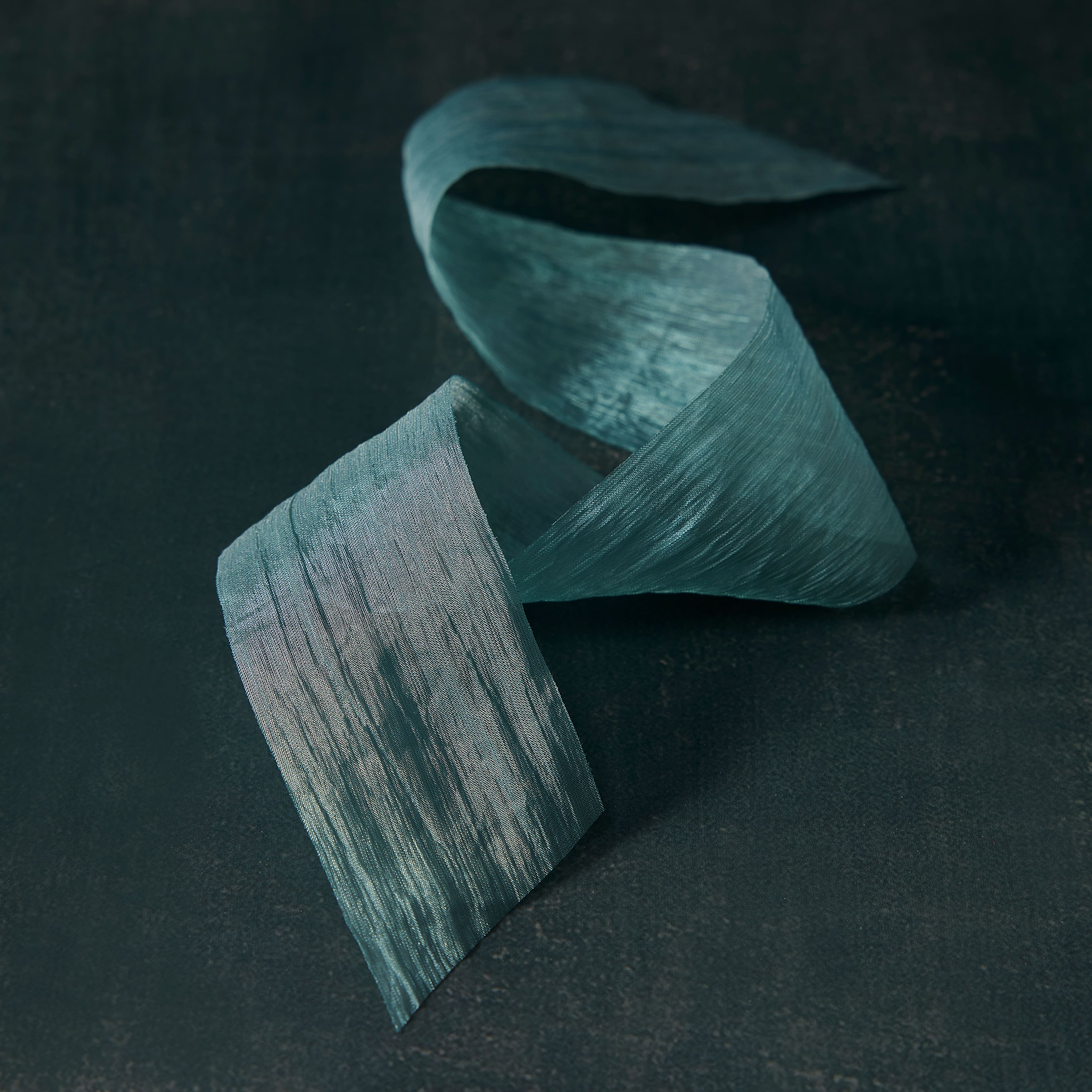 1.5&#x22; x 3yd. Crinkle Sheer Cut Edge Ribbon by Celebrate It&#x2122;