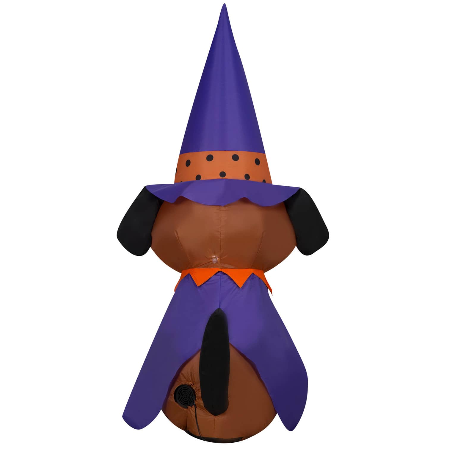 4ft. Airblown&#xAE; Halloween Inflatable Dog in Witch Hat