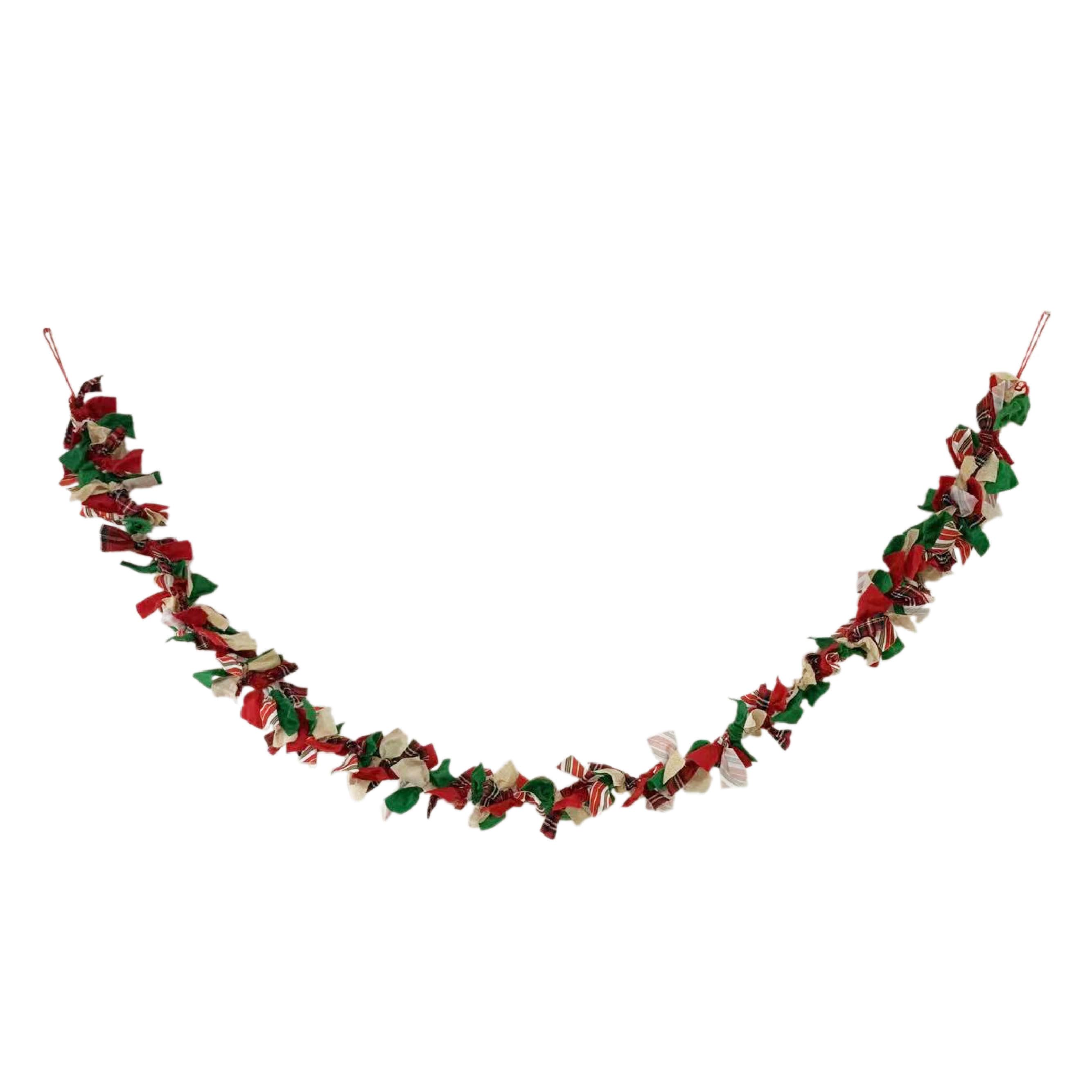 6ft. Fabric Christmas Garland by Ashland&#xAE;