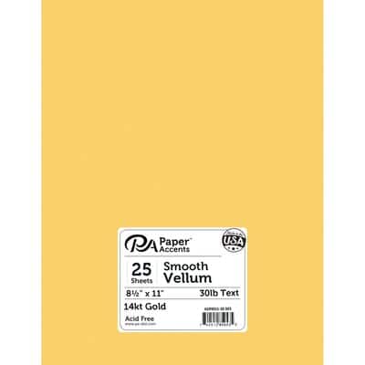 PA Paper™ Accents Metallic Pearl 5 x 7 Cardstock Pad, 24 Sheets