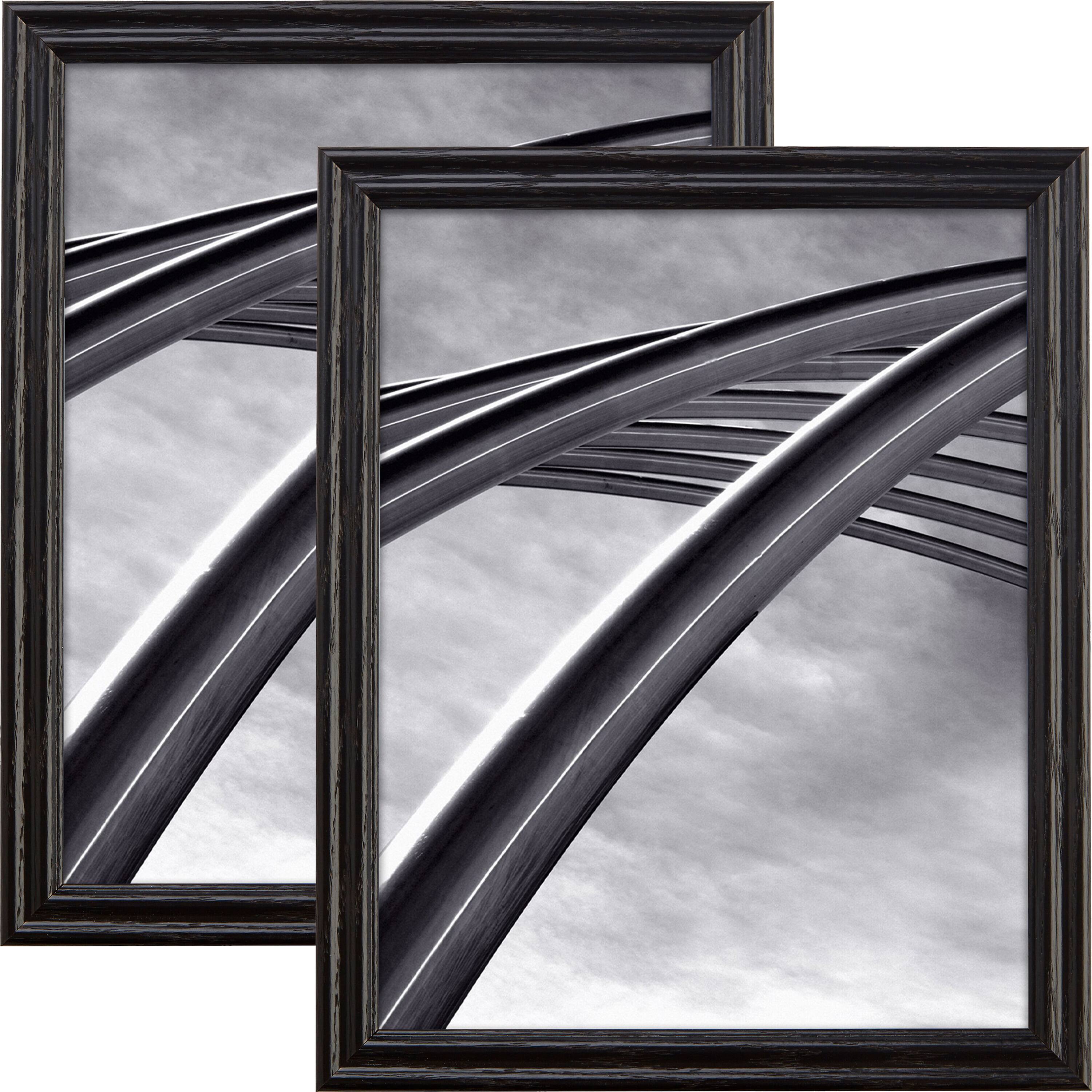 2 Pack: Craig Frames Wiltshire 200 Ebony Picture Frame