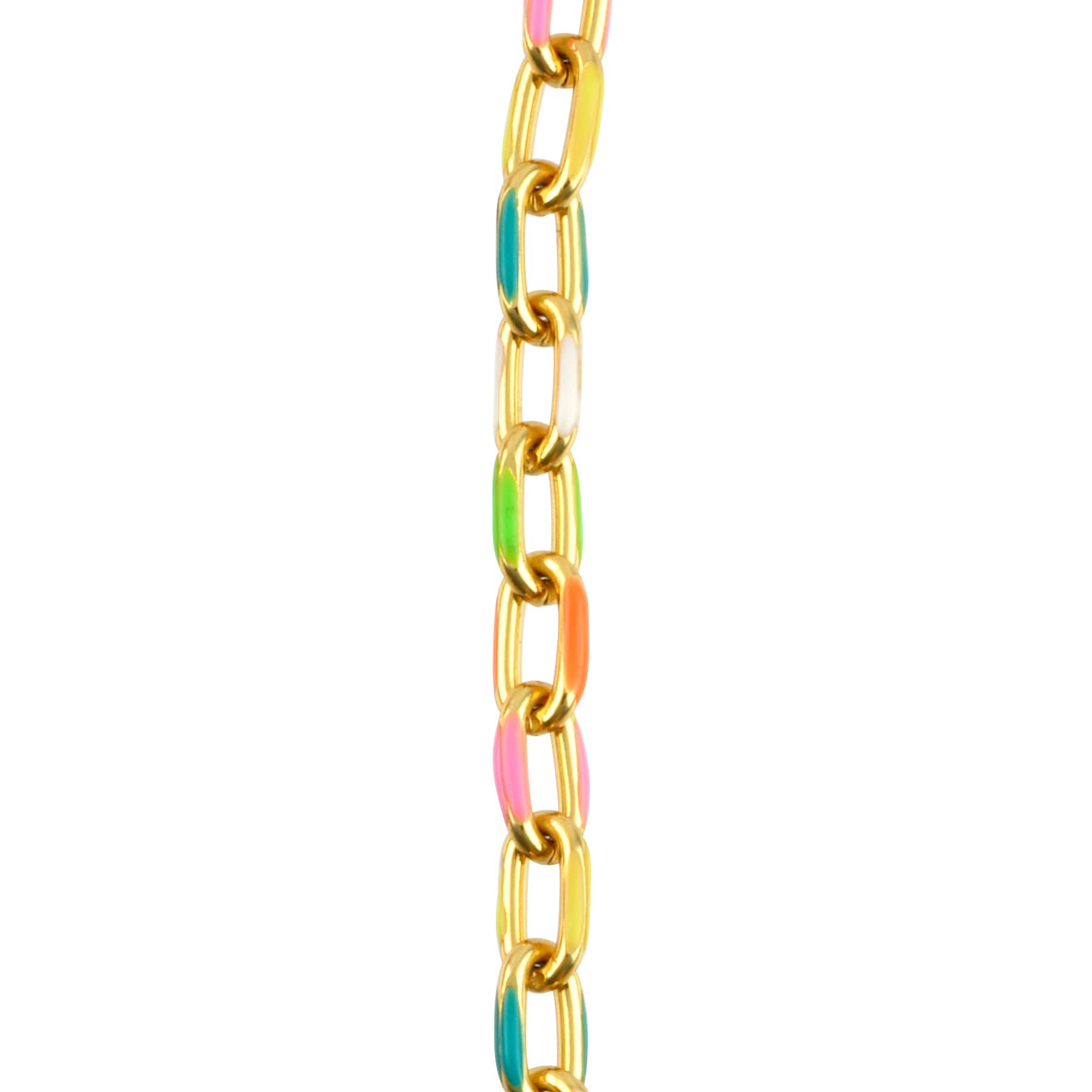 18" Gold Enamel Clip Chain by Bead Landing™