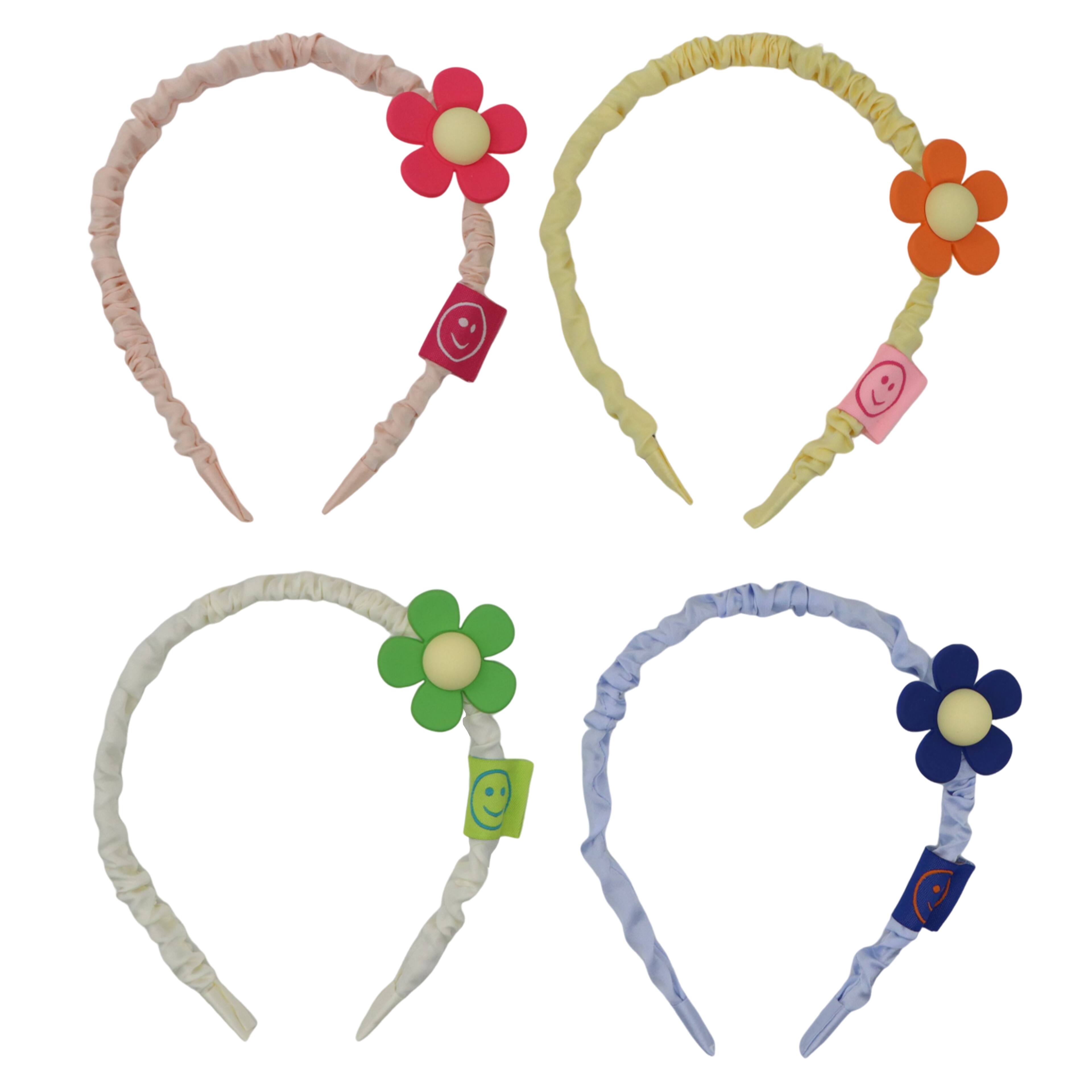 Assorted Puffy Flower Headband, 1pc. by Fab Finds