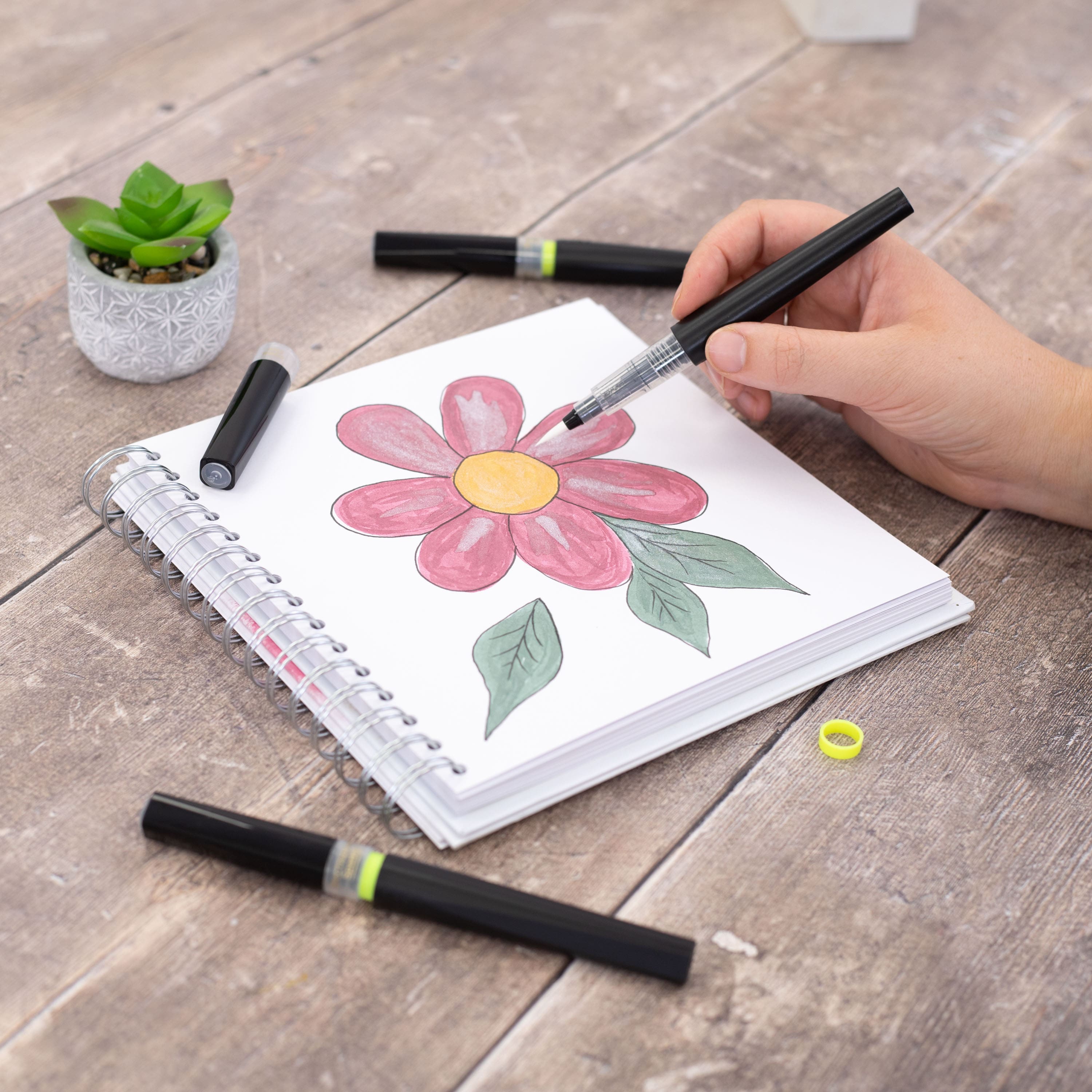 Spectrum Noir™ Sparkle™ Clear Overlay Glitter Brush Pens