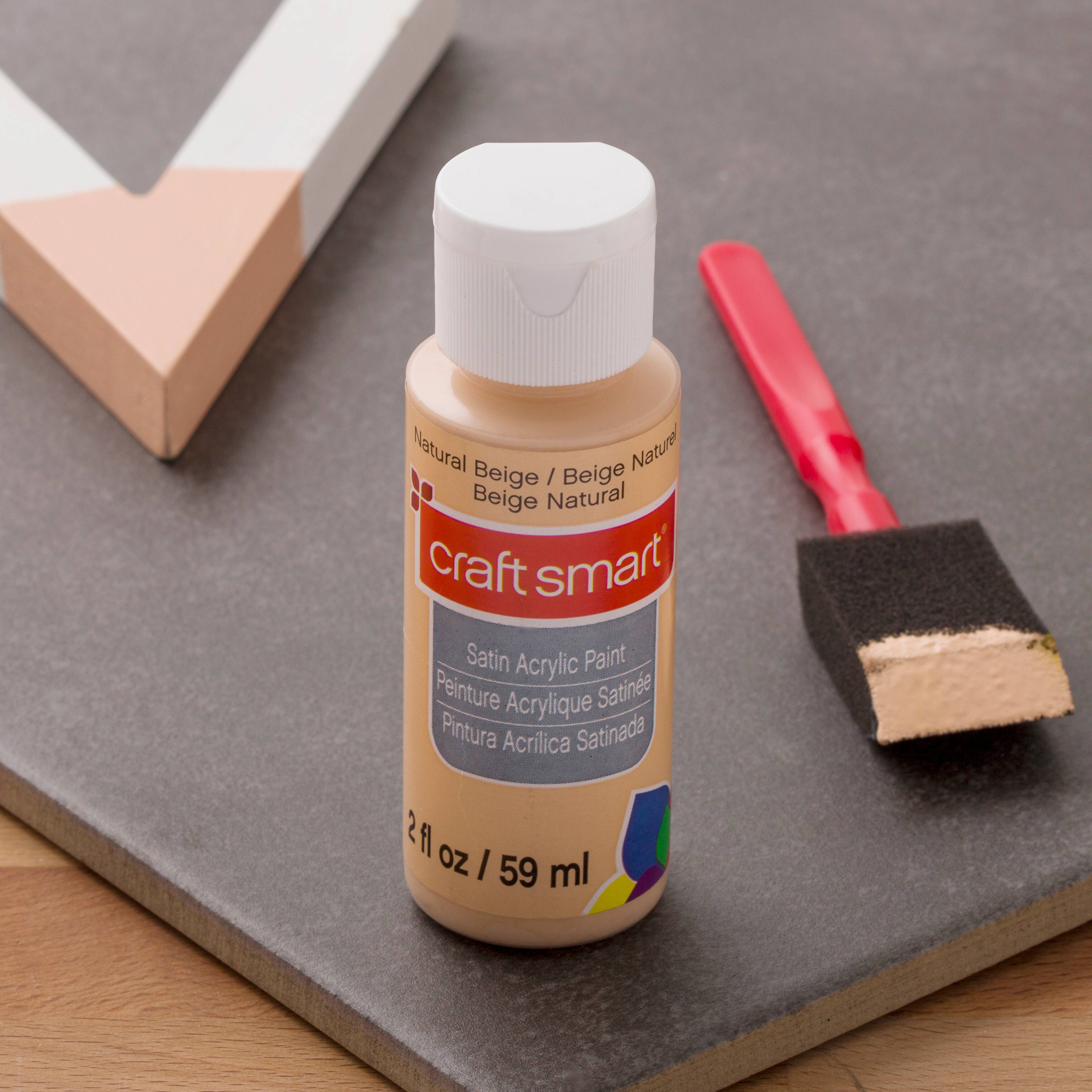 12 Pack: Satin Acrylic Paint by Craft Smart&#xAE;, 2oz.