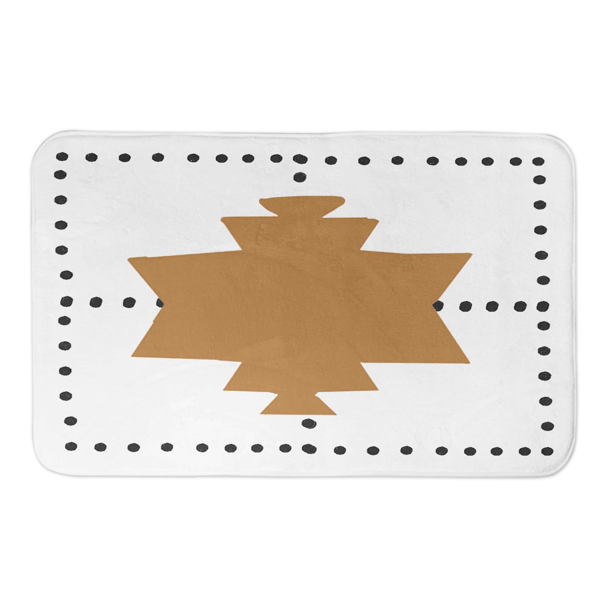 Dot Southwest Pattern 34" x 21" Bath Mat