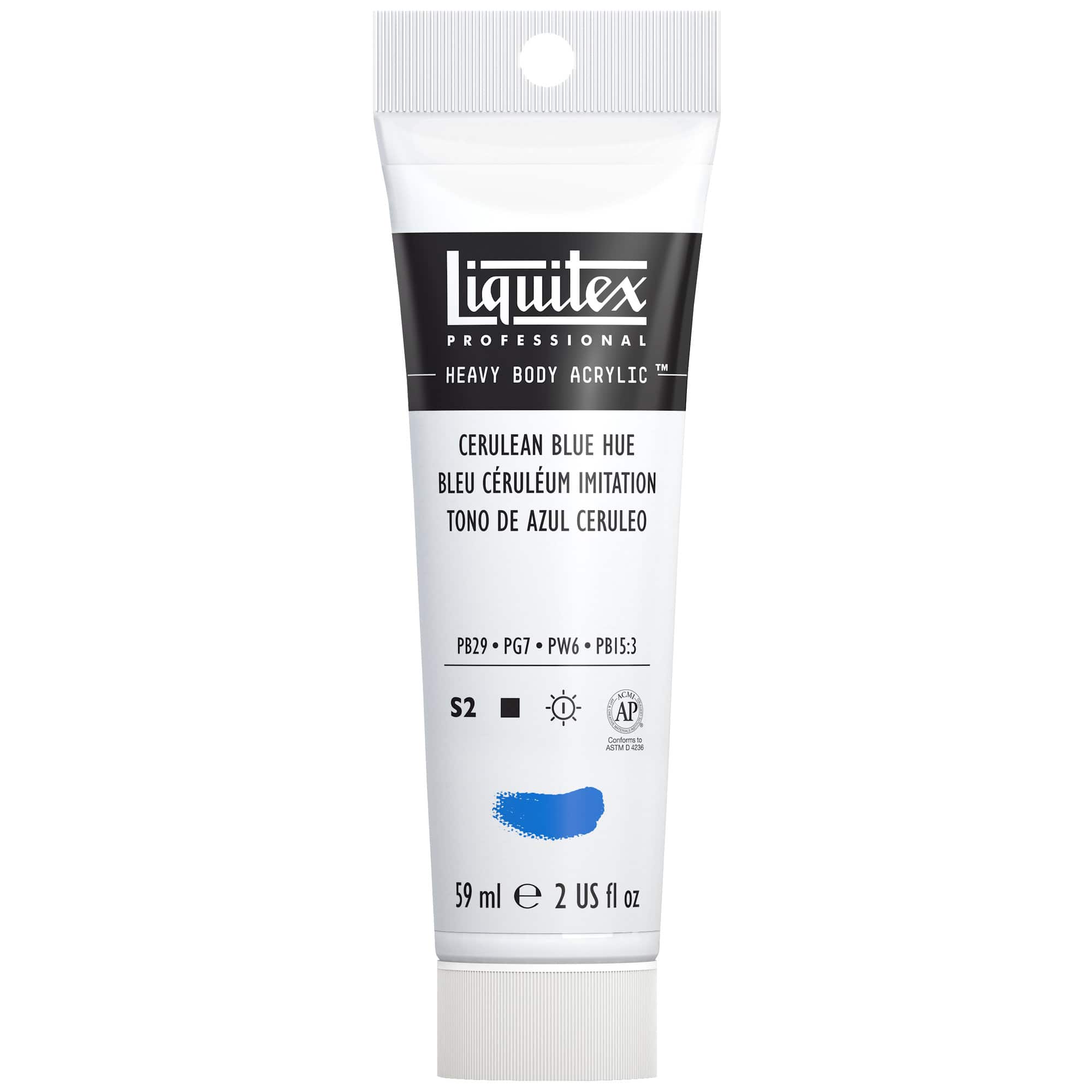 Liquitex® Professional 2 oz Heavy Body Acrylic Paint in 470 Cerulean Blue Hue | 2 fl oz | Michaels®