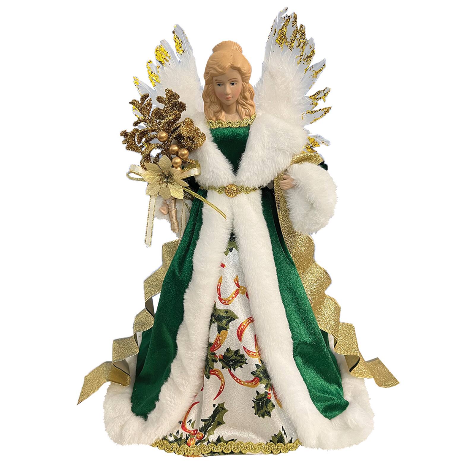 Santa's Workshop 16" Irish Angel Tree Topper