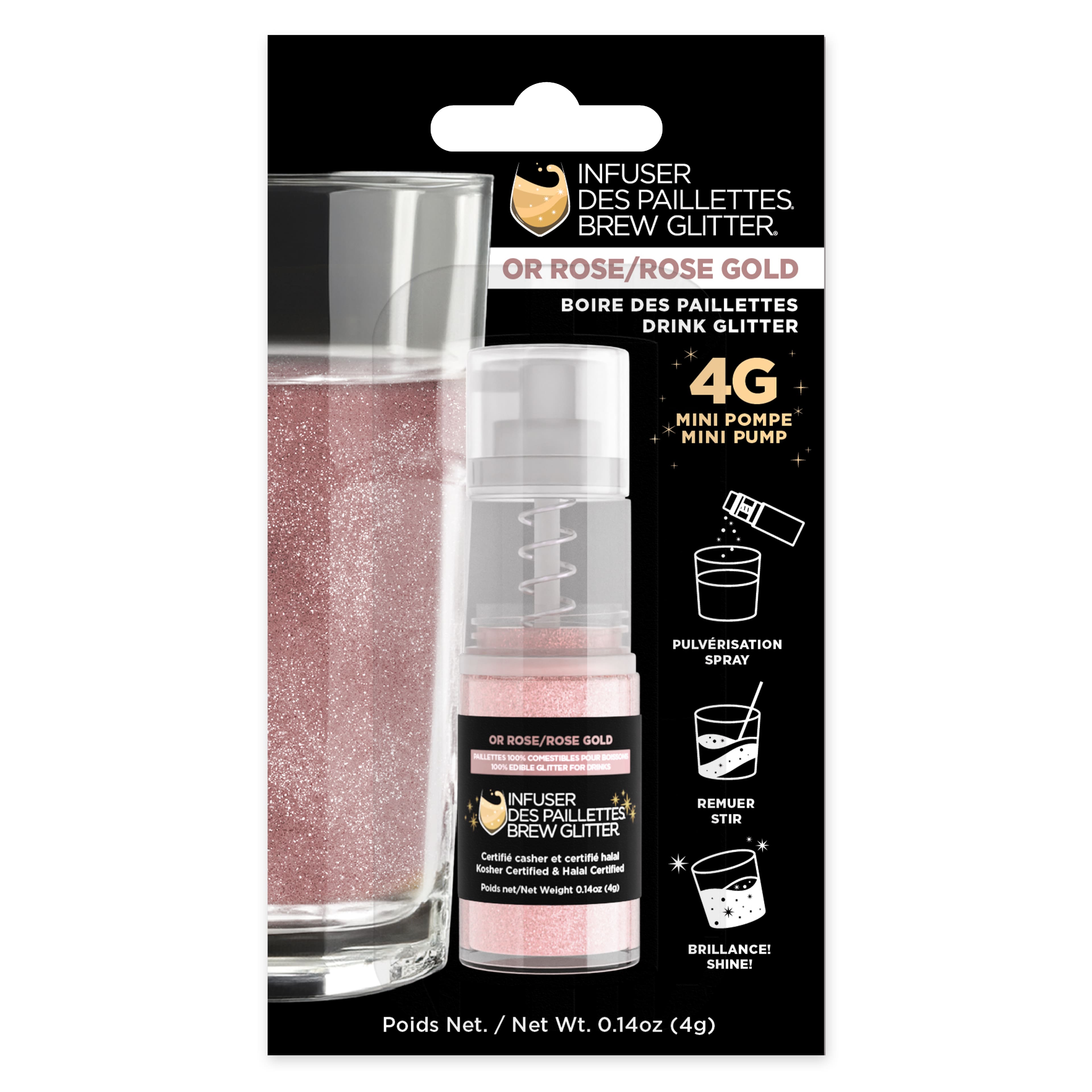 Bakell® Brew Glitter Edible Glitter Pump
