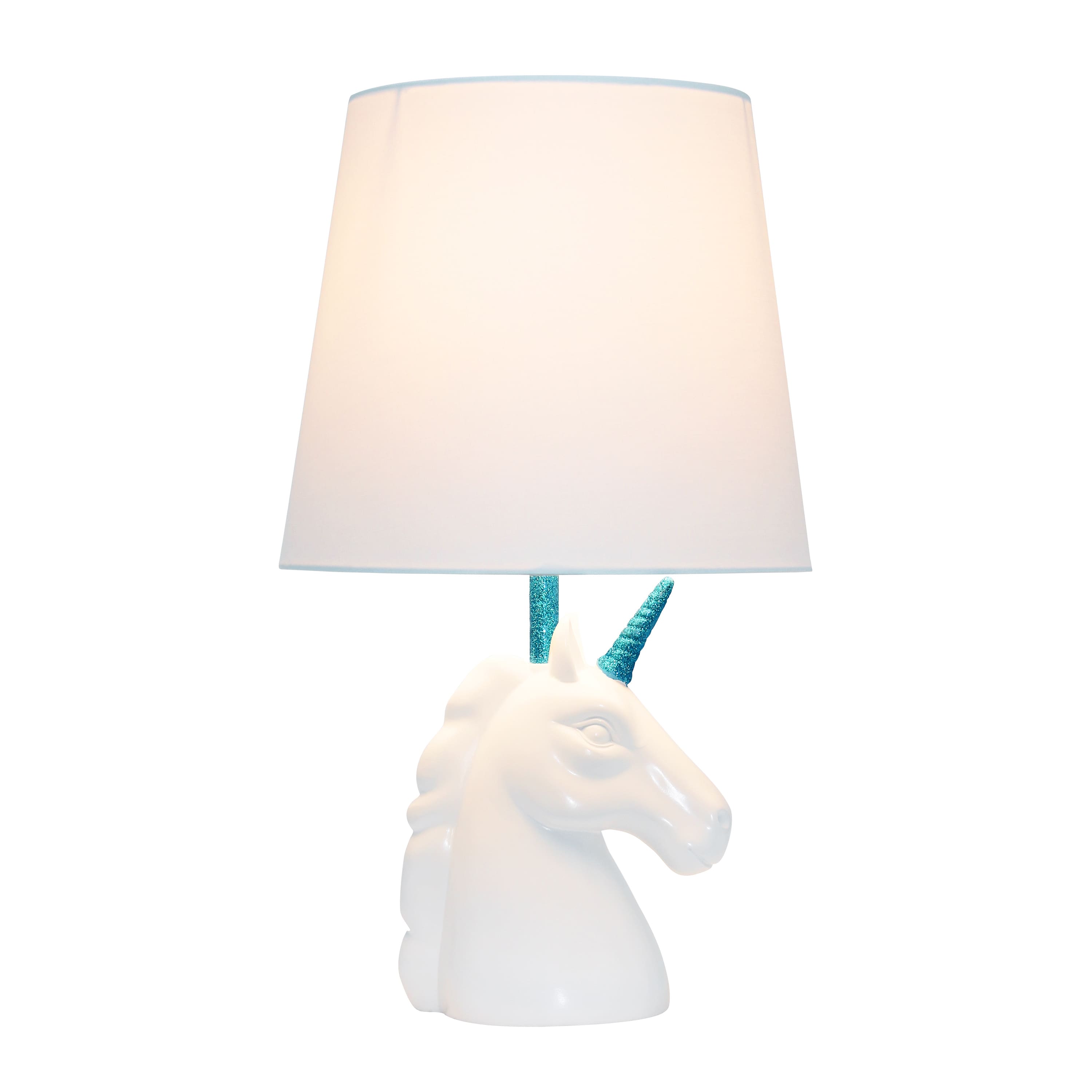 Simple Designs 15.5&#x22; Unicorn Table Lamp