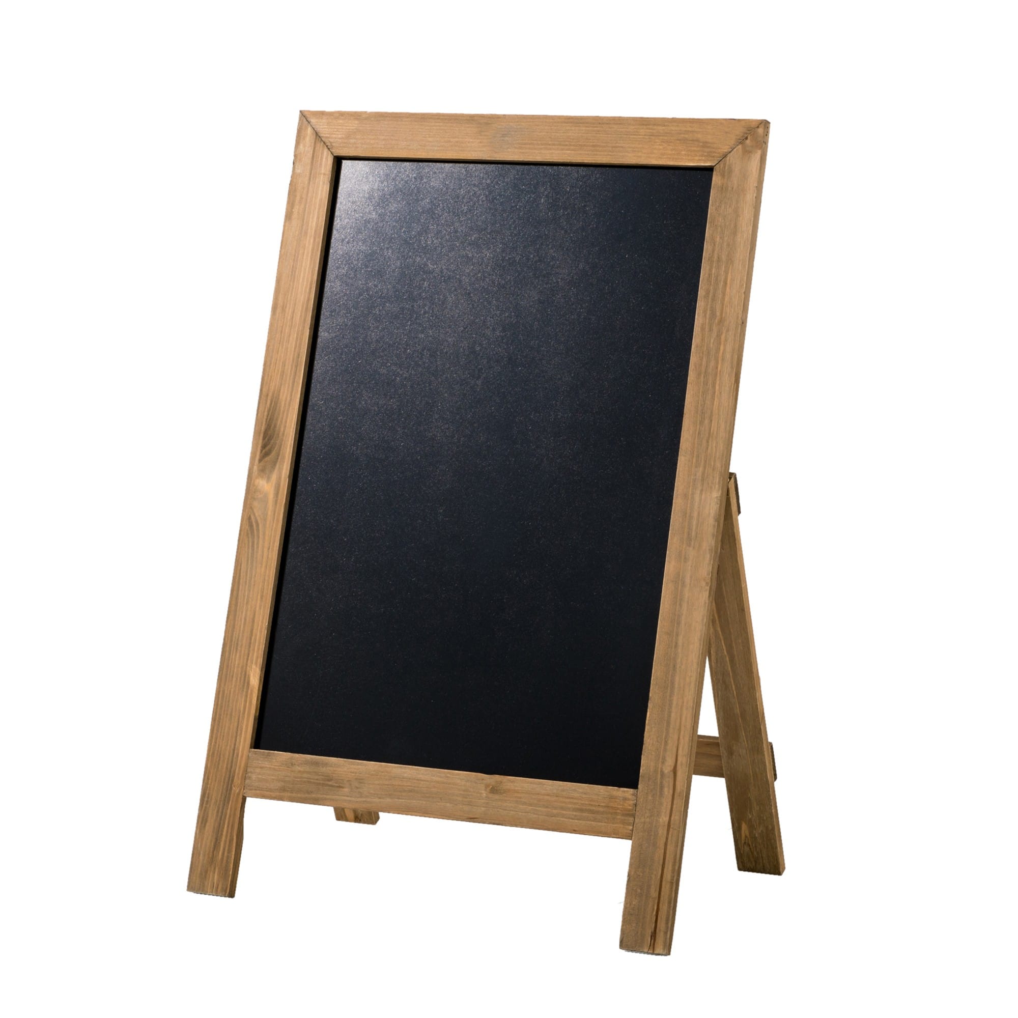 Glitzhome® 30" Brown Wood Chalkboard