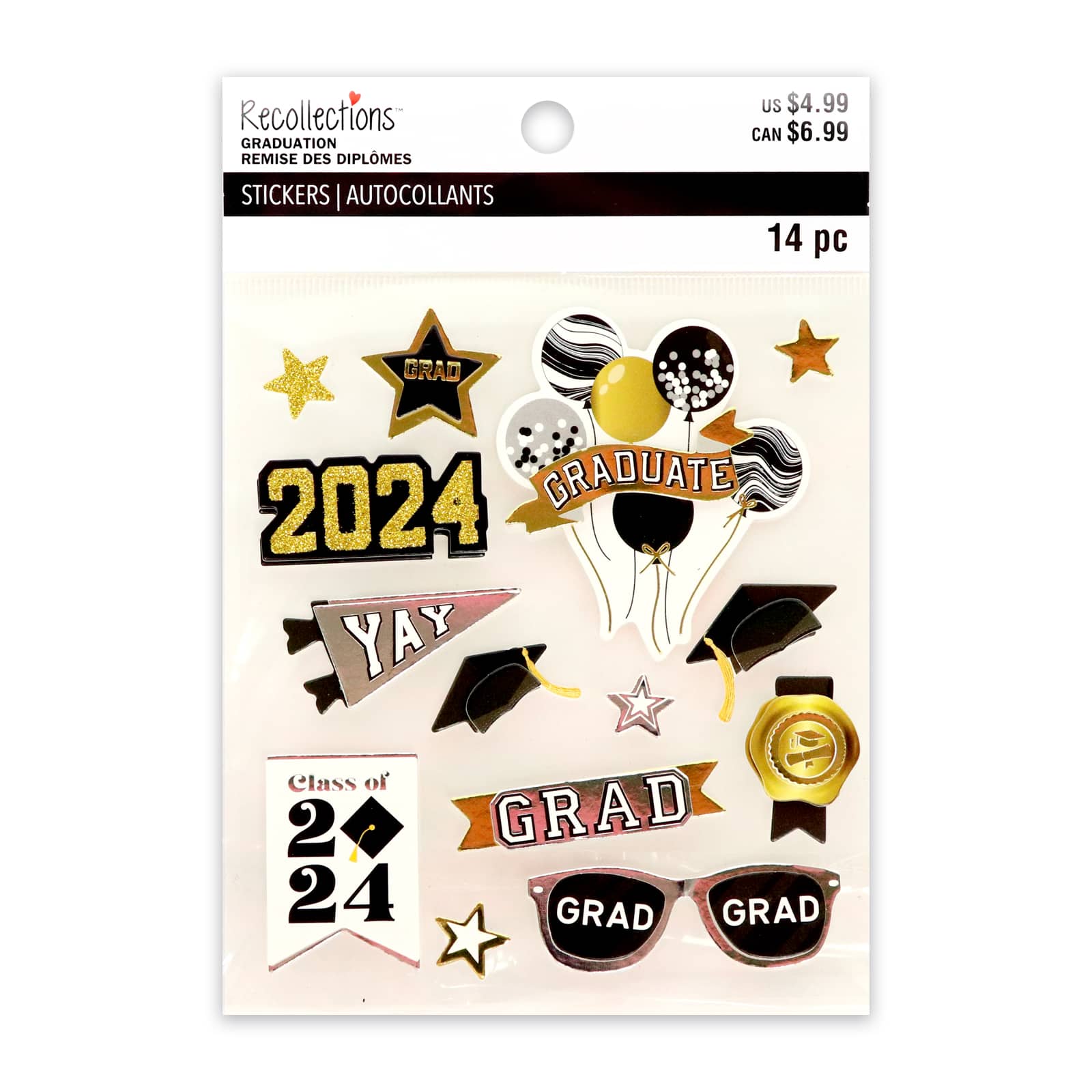 Graduation Balloons Dimensional Stickers by Recollections&#x2122;