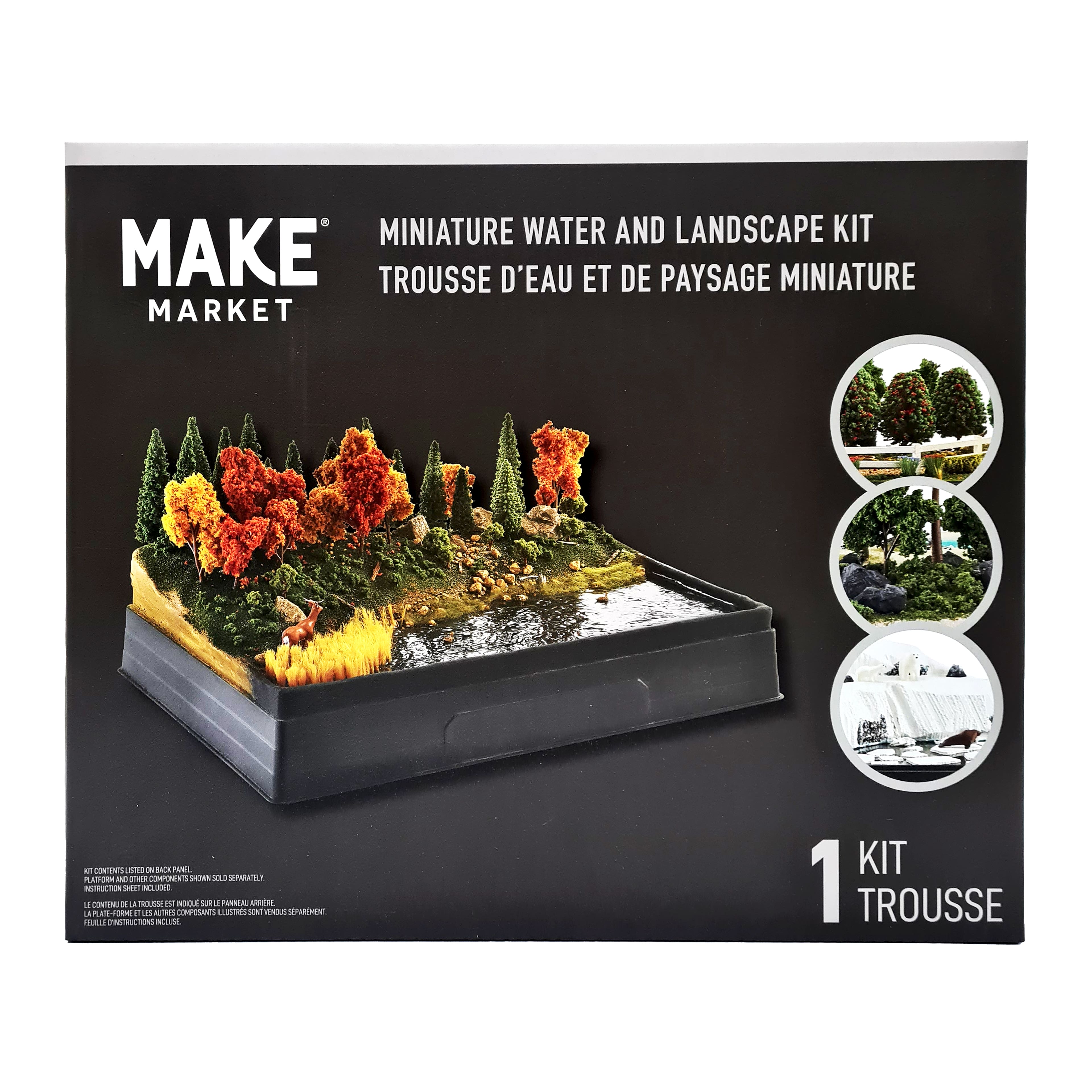 8 Pack: Mini Water & Landscape Kit by Make Market®