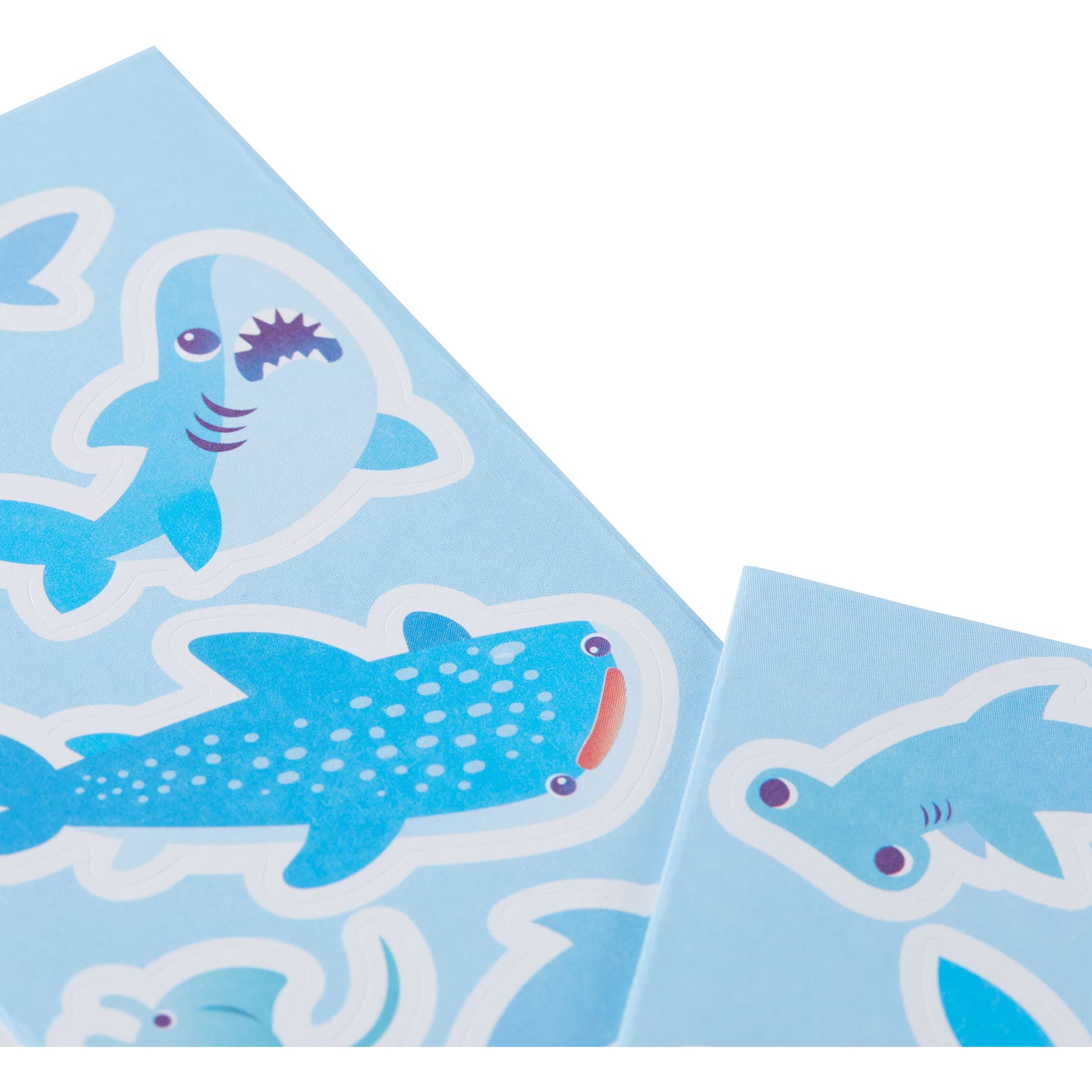 Ooly Stickiville Matte Sharks &#x26; Rays Skinny Sticker Sheet, 2ct.