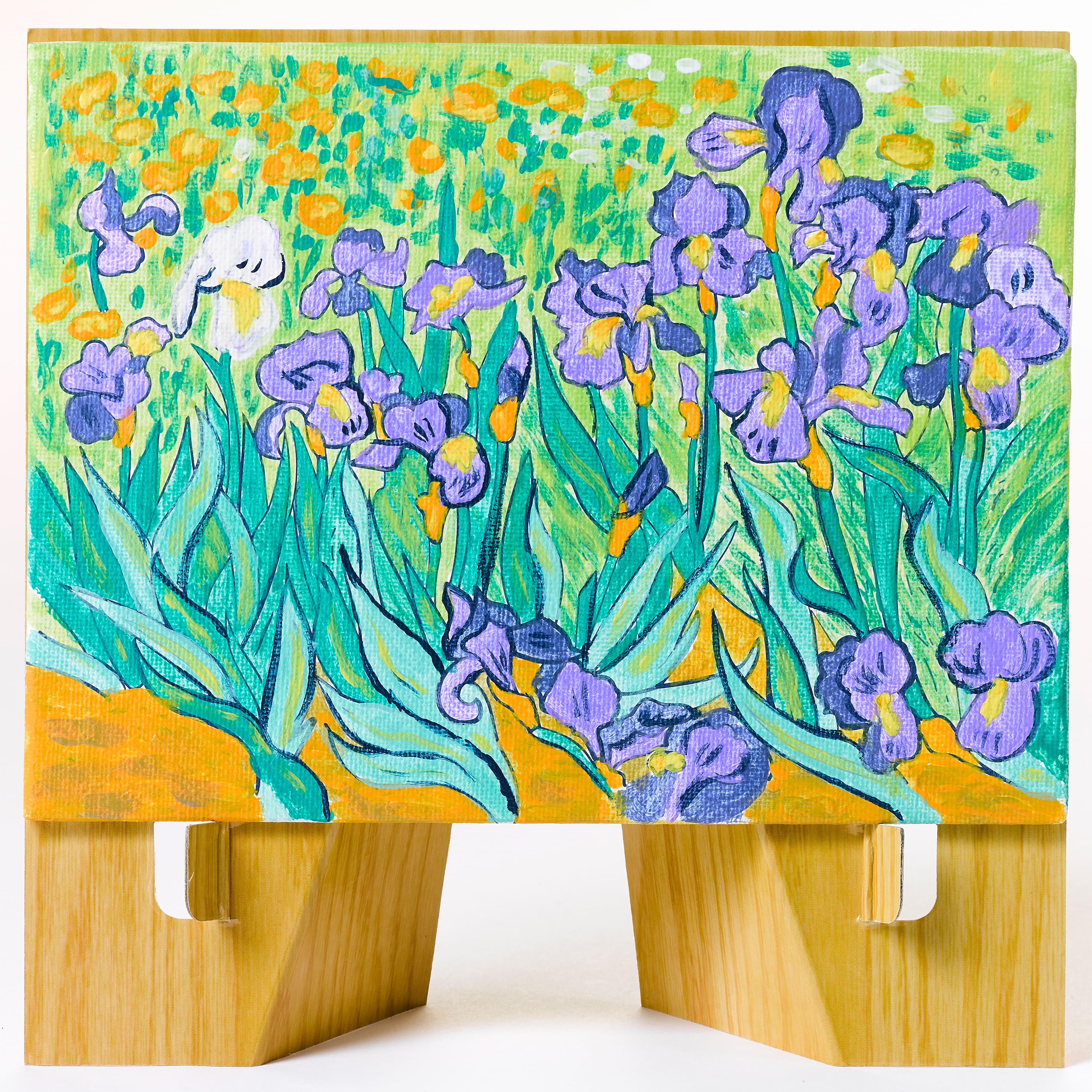 Faber-Castell Paint by Number Museum Series., Irises