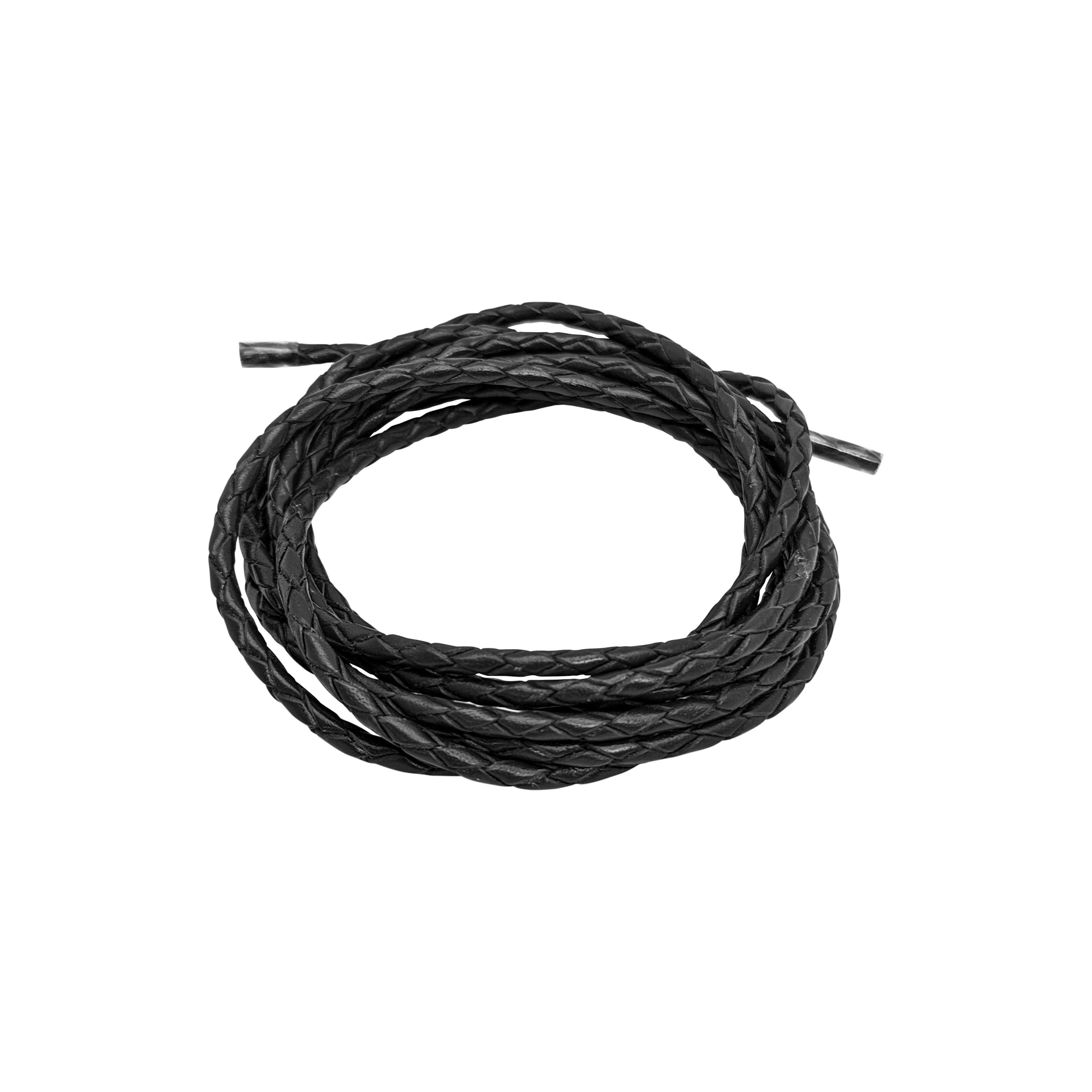 Beads Unlimited Black Suede Cord 2m