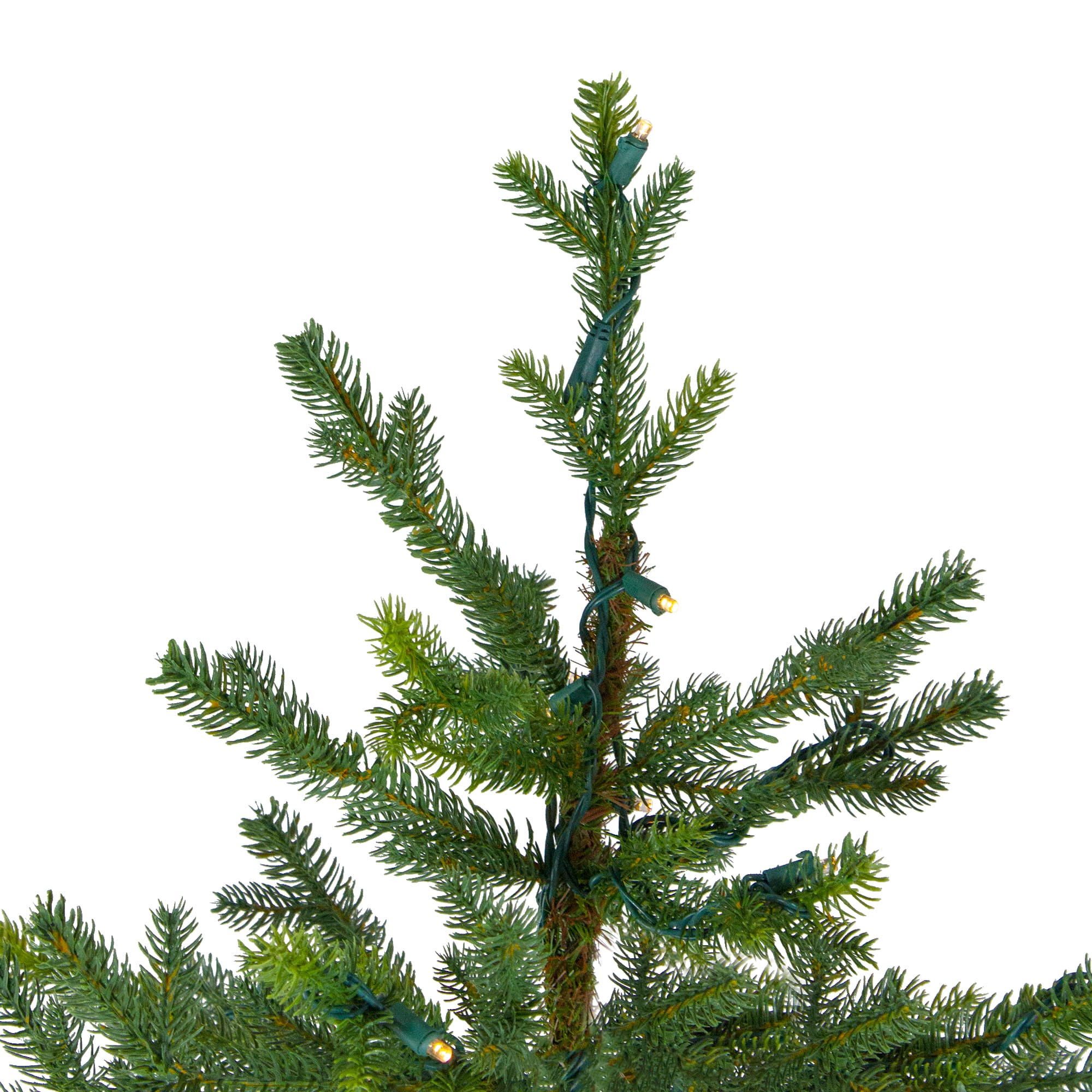 6.5ft. Pre-Lit Full North Pine Artificial Christmas Tree, Clear LED Lights