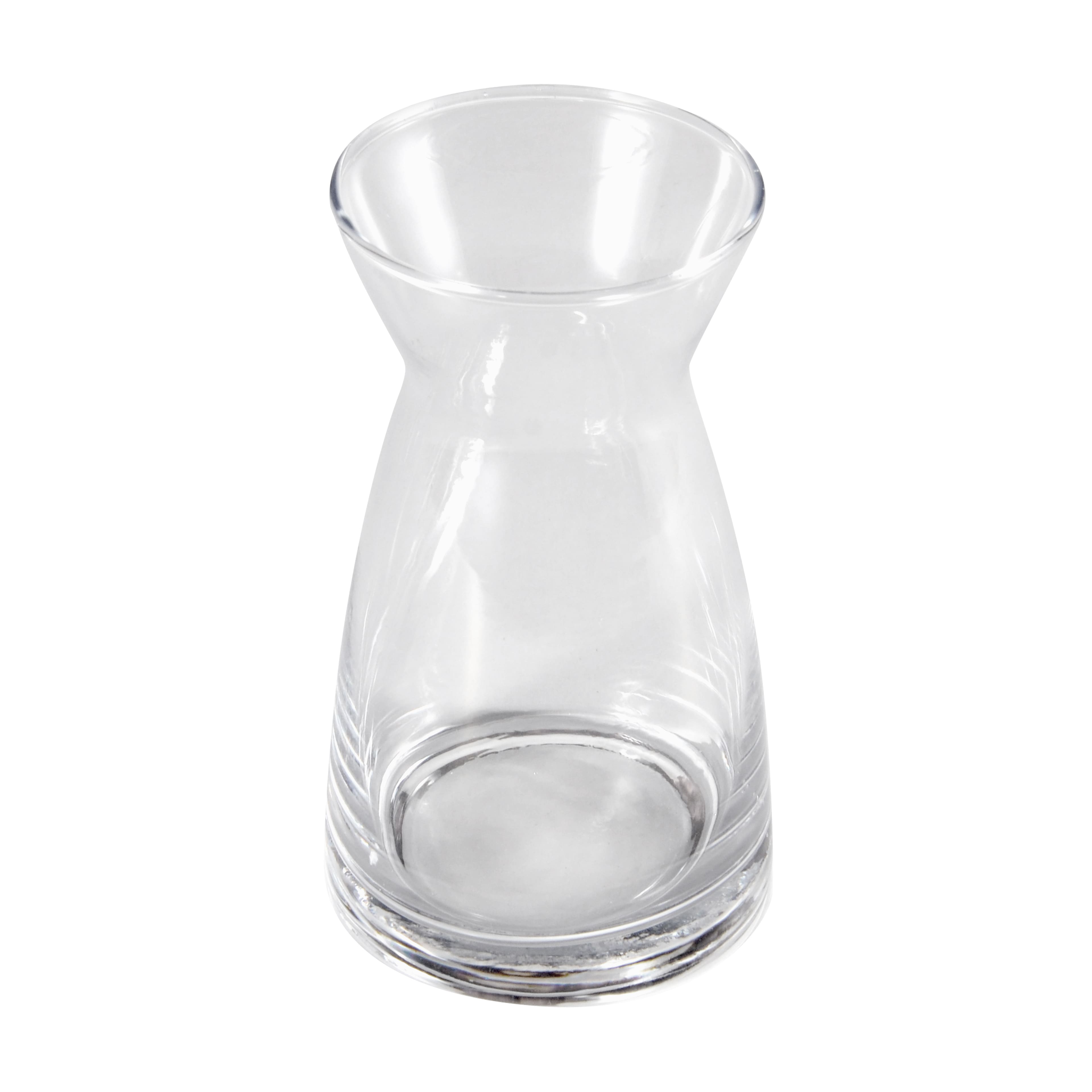 12 Pack: 6.25" Wide Mouth Glass Vase by Ashland®