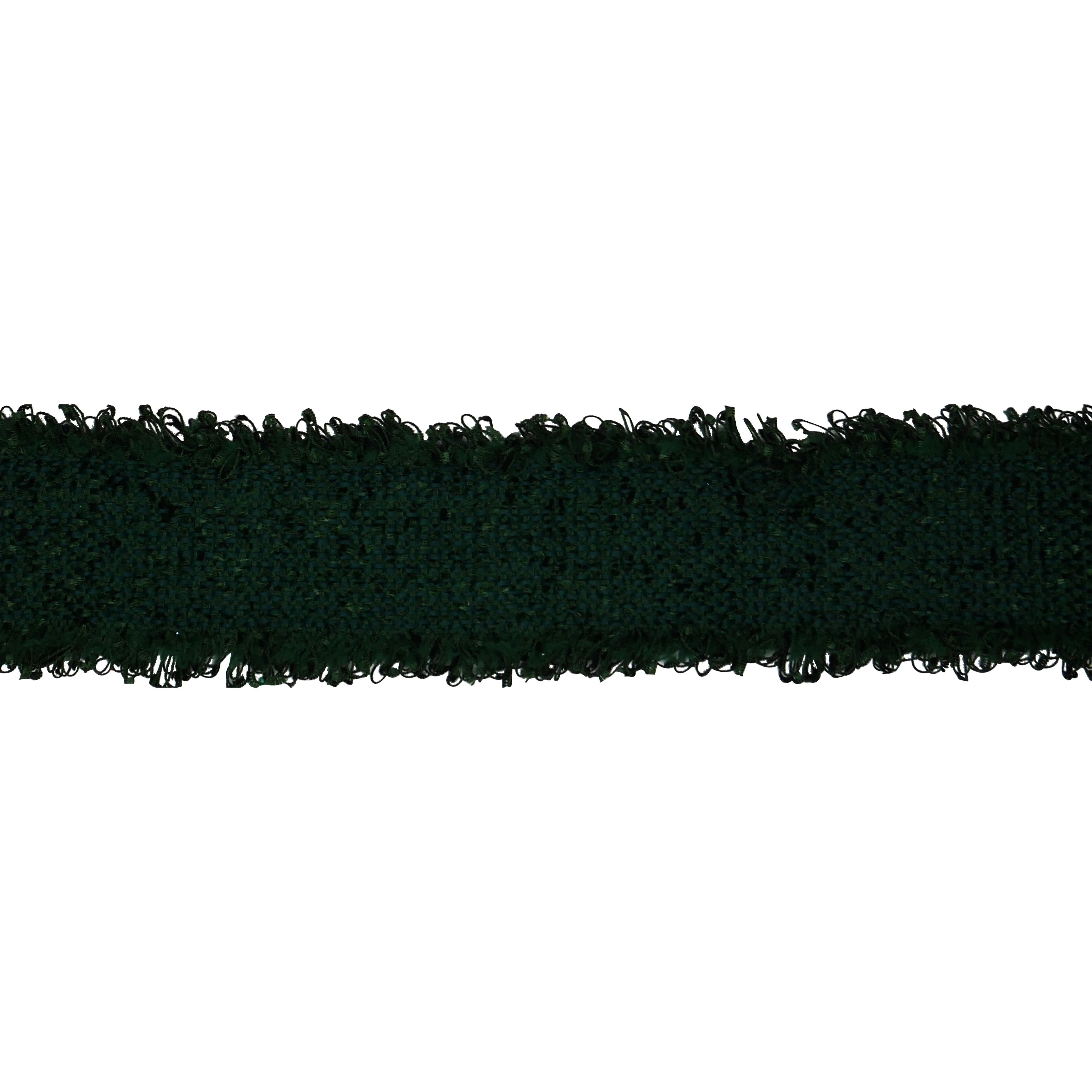 2.5&#x22; x 9ft. Green Knit Ribbon by Celebrate It&#xAE;