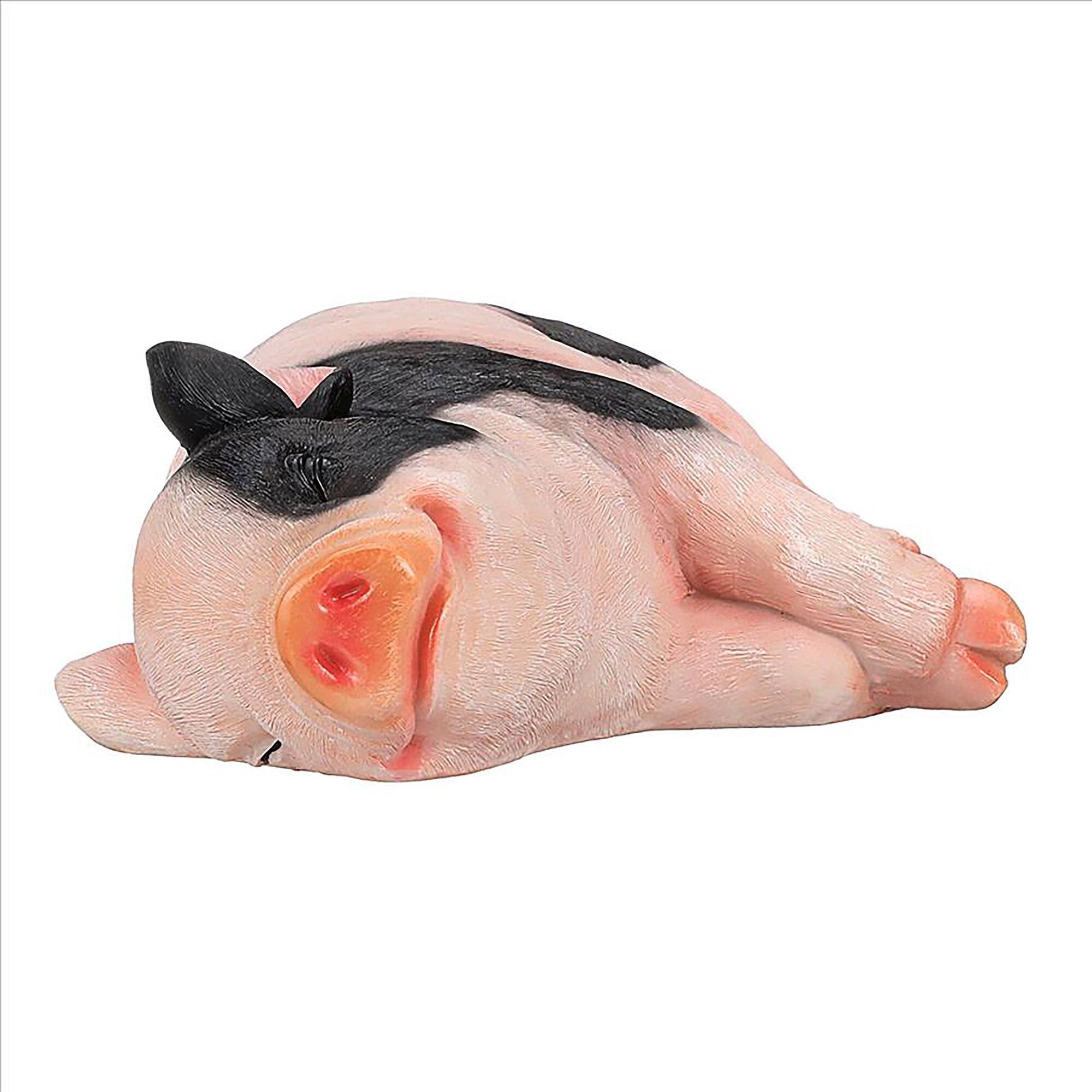Design Toscano 12" Sleeping Pig Statue
