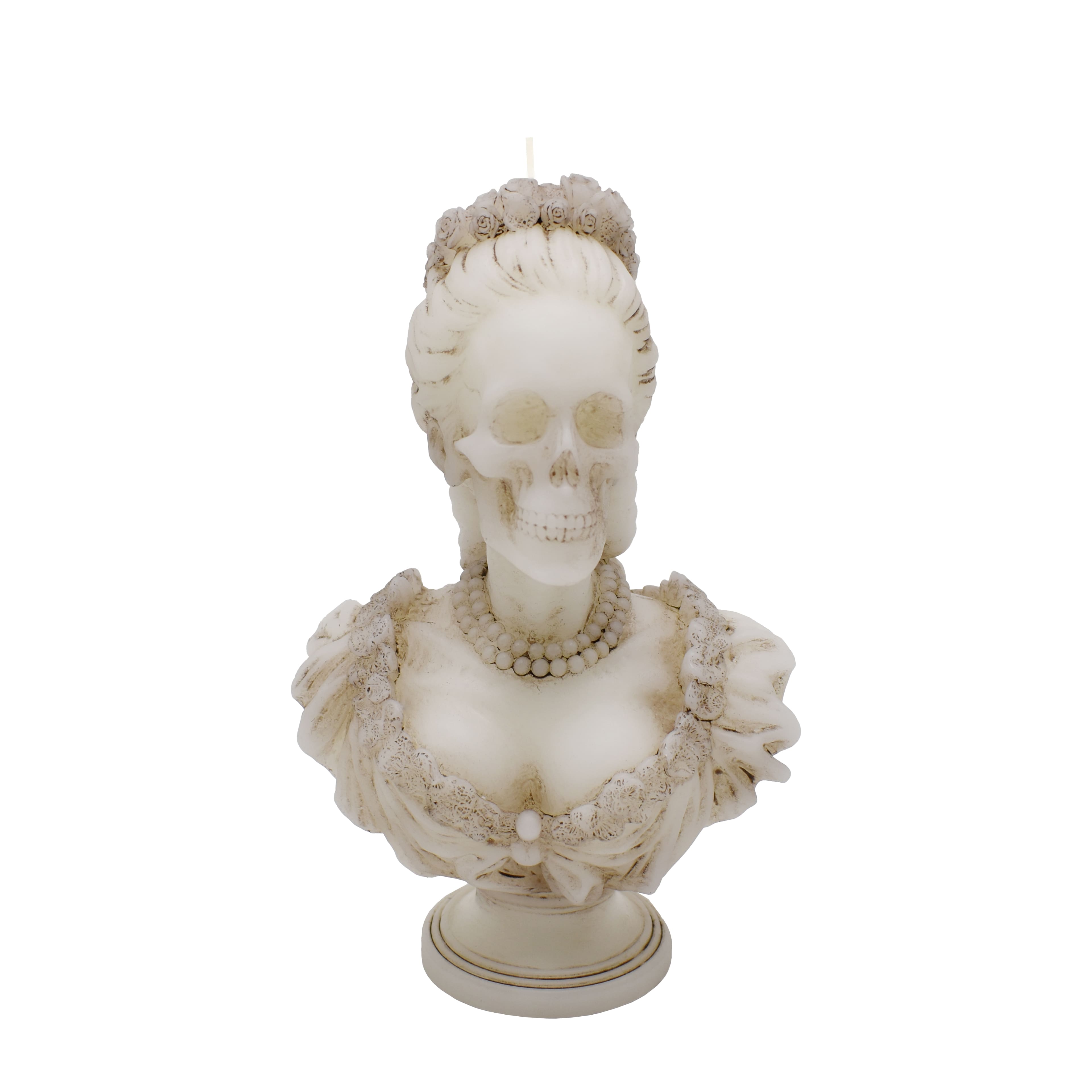 8&#x22; Woman Skeleton Unscented Candle by Ashland&#xAE;