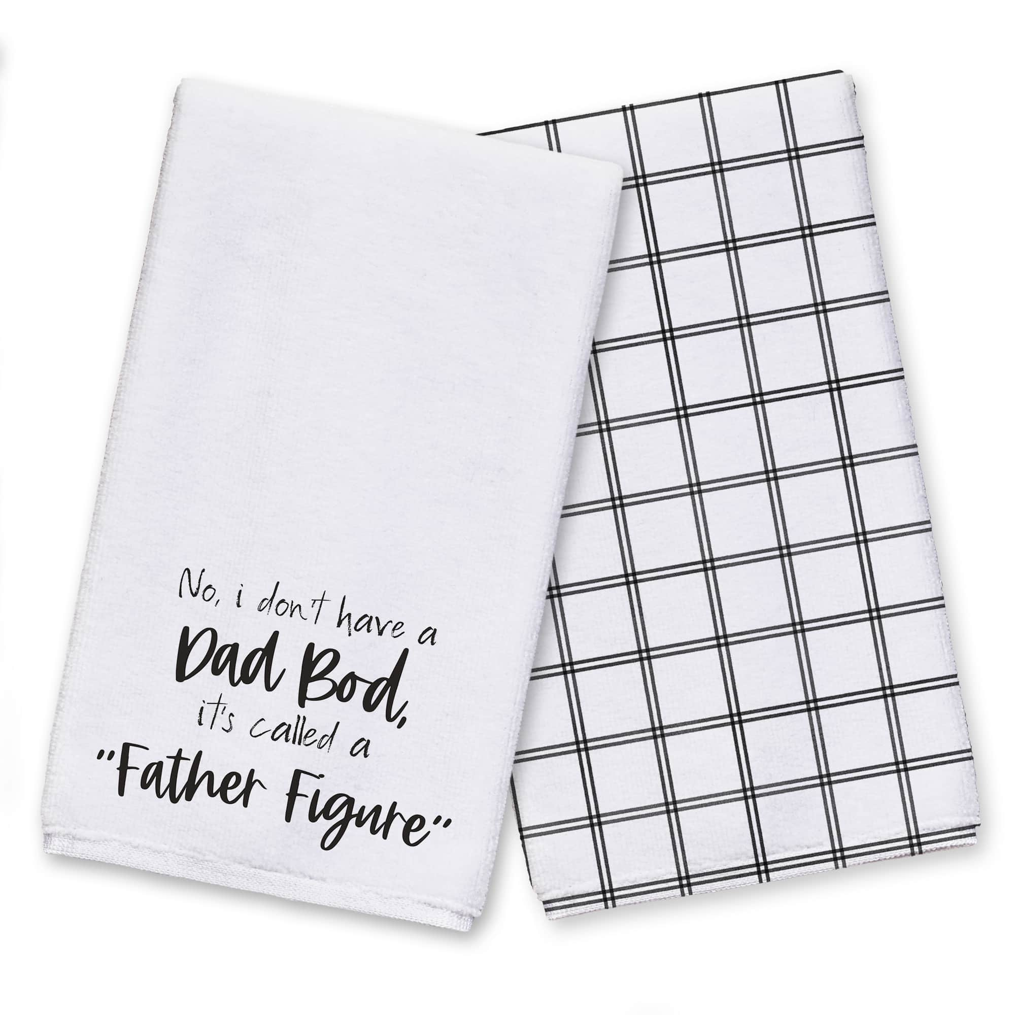 Dad Bod Father Figure Towel Set