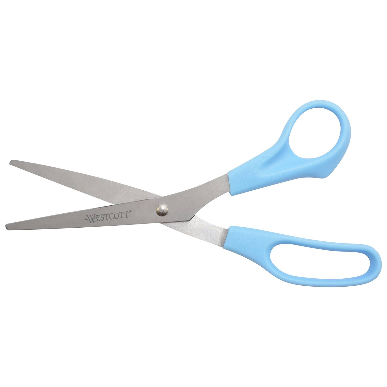 Westcott&#xAE; 8&#x22; Assorted Straight All Purpose Value Scissors, 3ct.