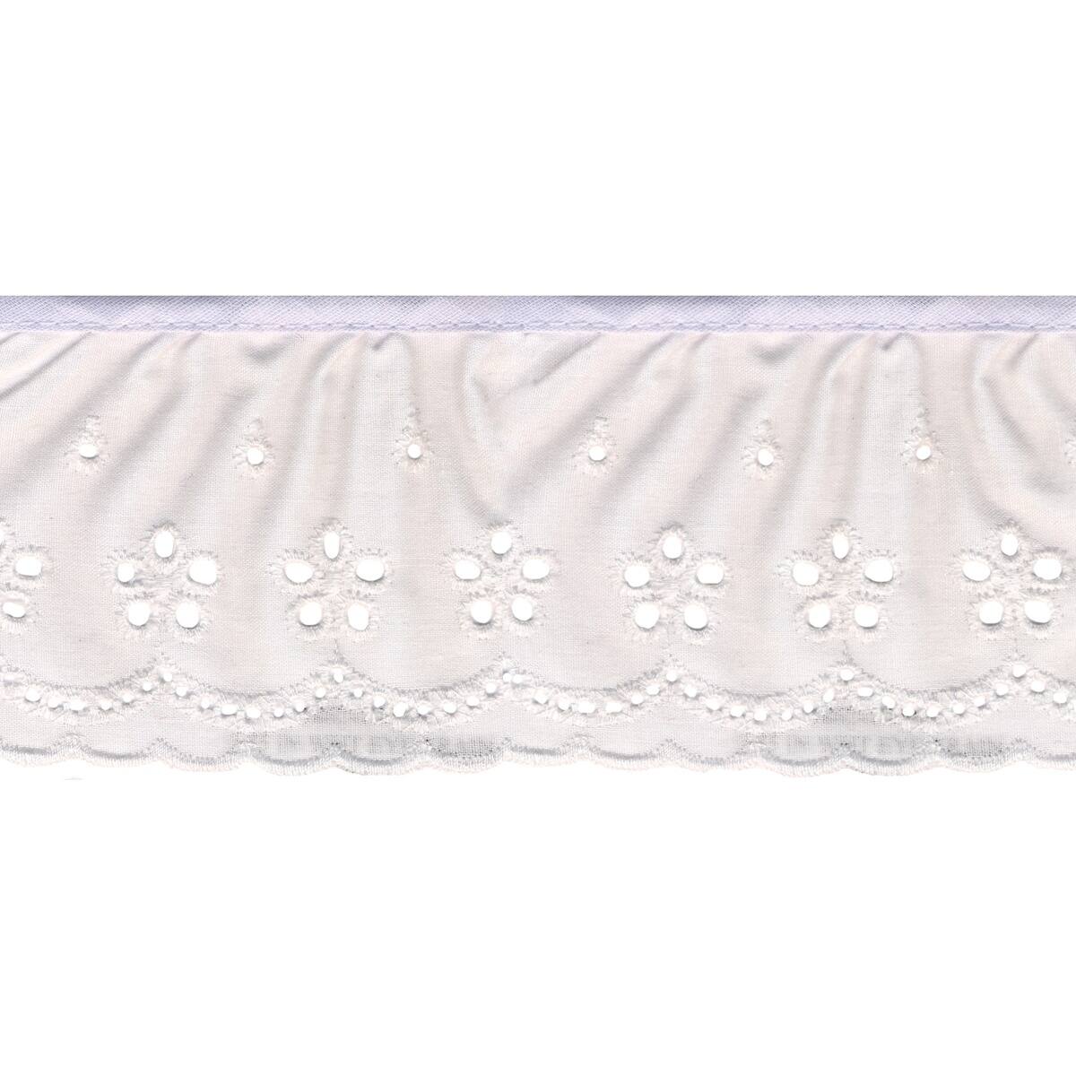 Simplicity® 2.75" White Train Eyelet Michaels