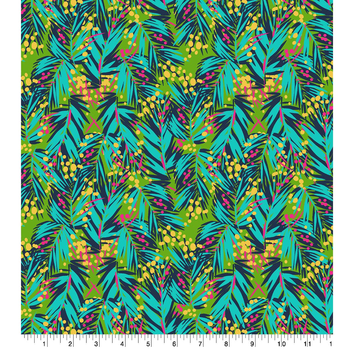 Springs Creative Tigris Tropical Palm Cotton Fabric