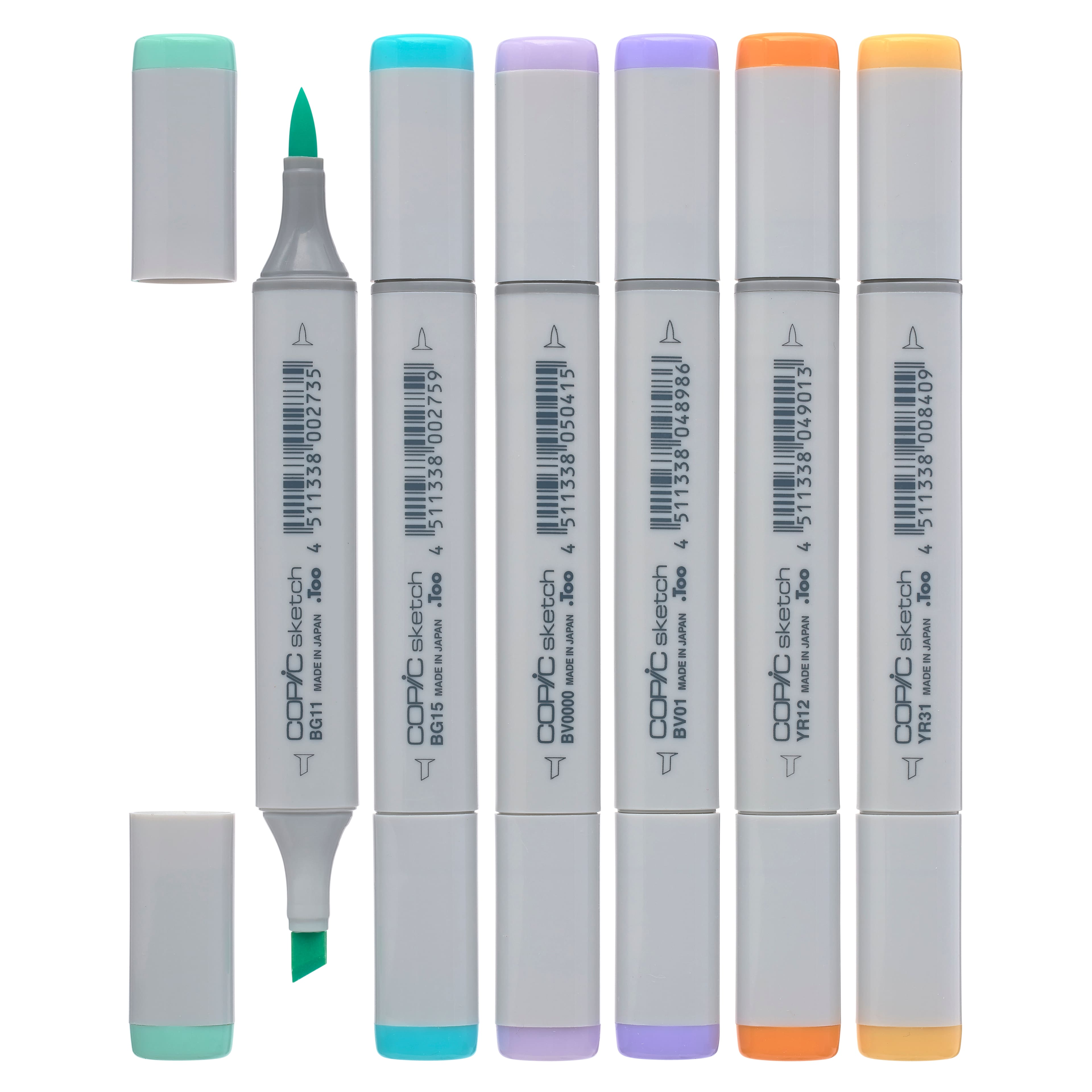 Copic® Pale Pastels Sketch Marker Set